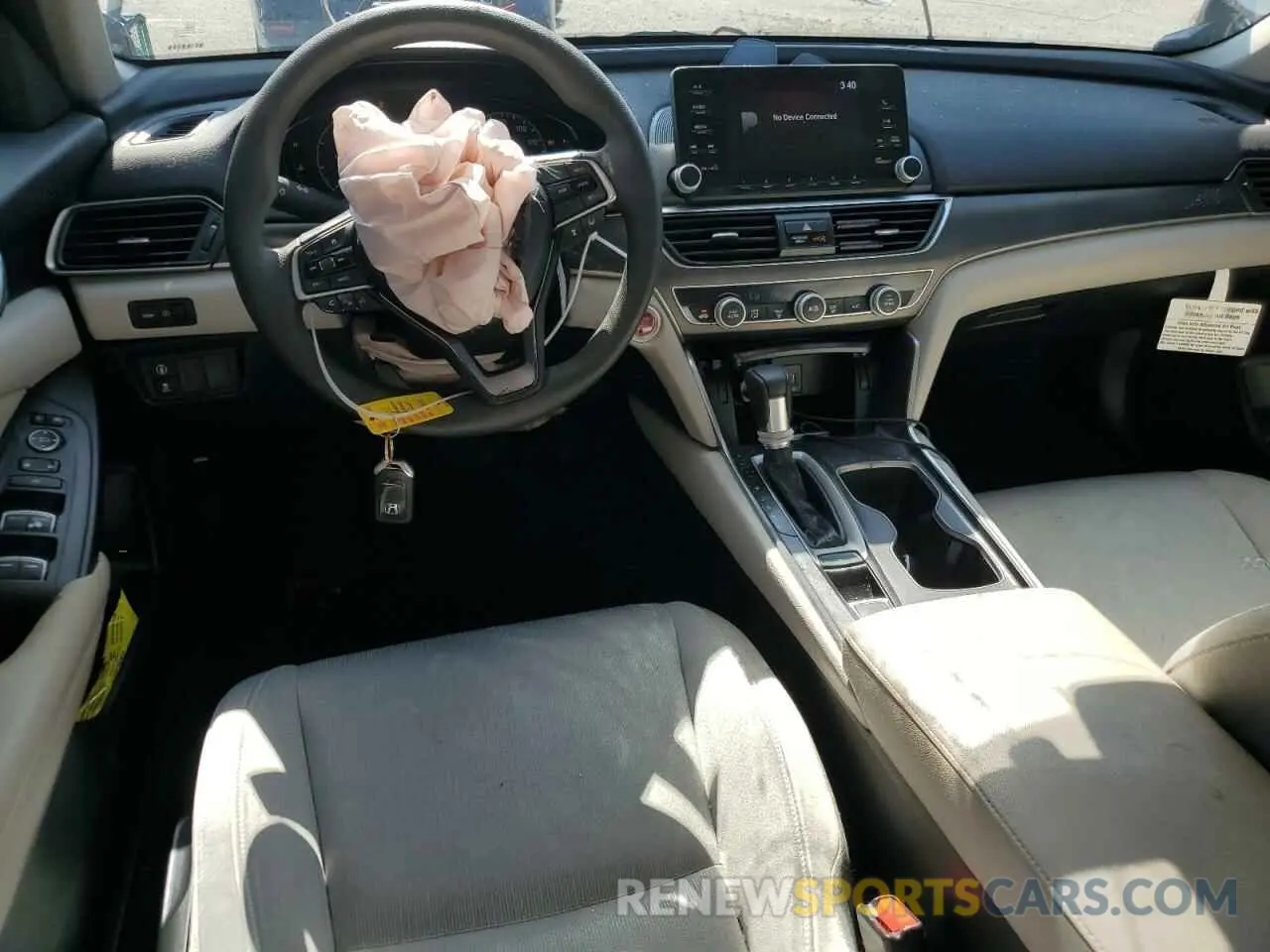 8 fotografías del automóvil dañado 1HGCV1F12LA127031 HONDA ACCORD 2020
