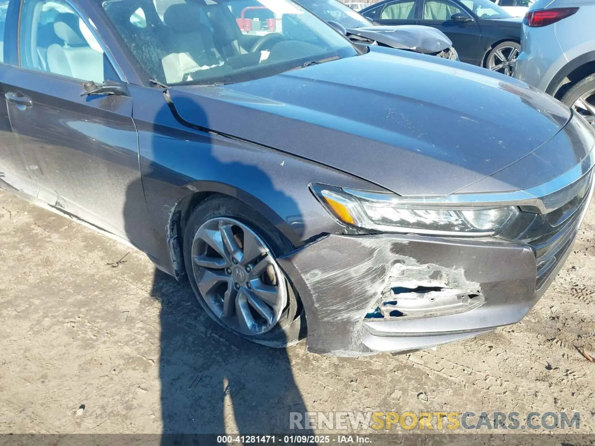 6 fotografías del automóvil dañado 1HGCV1F12LA146212 HONDA ACCORD 2020