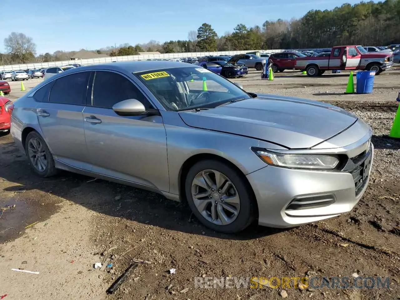 4 fotografías del automóvil dañado 1HGCV1F12LA147392 HONDA ACCORD 2020