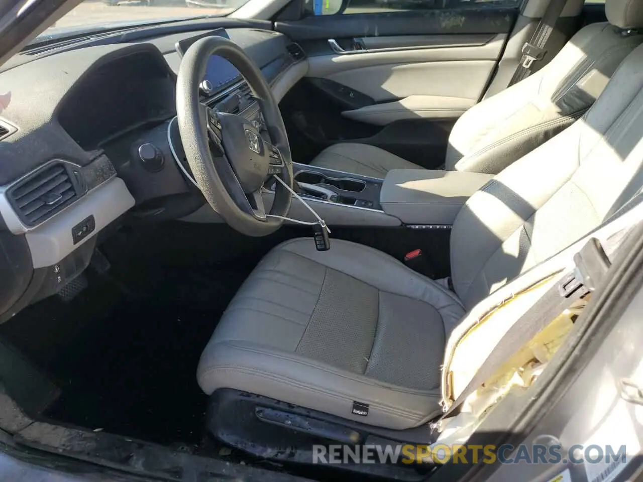 7 fotografías del automóvil dañado 1HGCV1F12LA147392 HONDA ACCORD 2020
