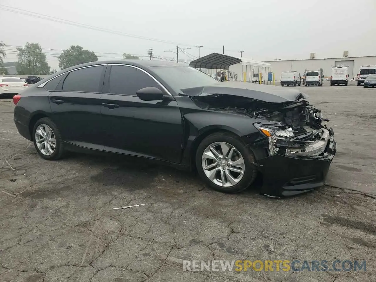 4 fotografías del automóvil dañado 1HGCV1F12LA156982 HONDA ACCORD 2020