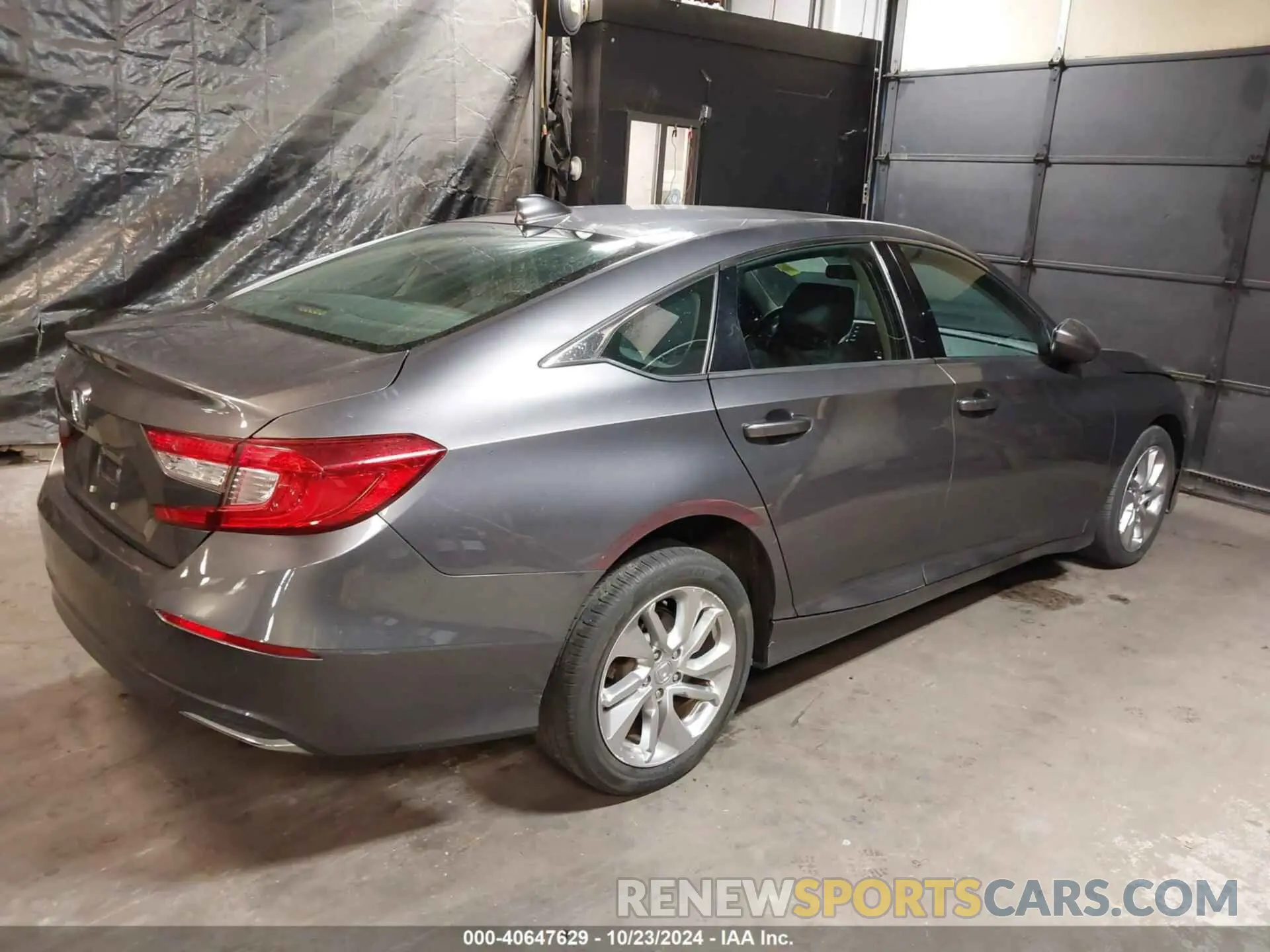 4 fotografías del automóvil dañado 1HGCV1F13LA007349 HONDA ACCORD 2020