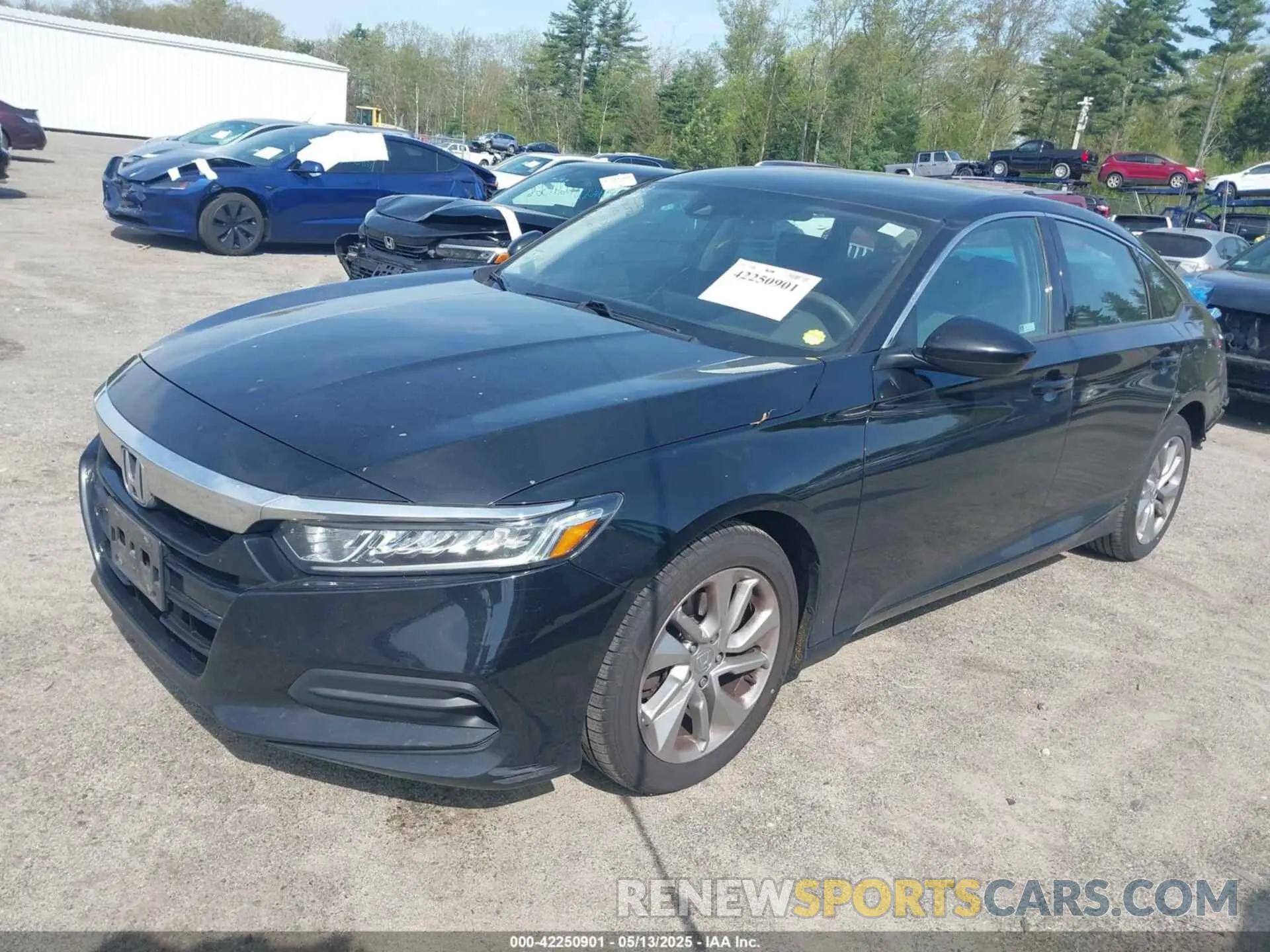 2 fotografías del automóvil dañado 1HGCV1F13LA063775 HONDA ACCORD 2020