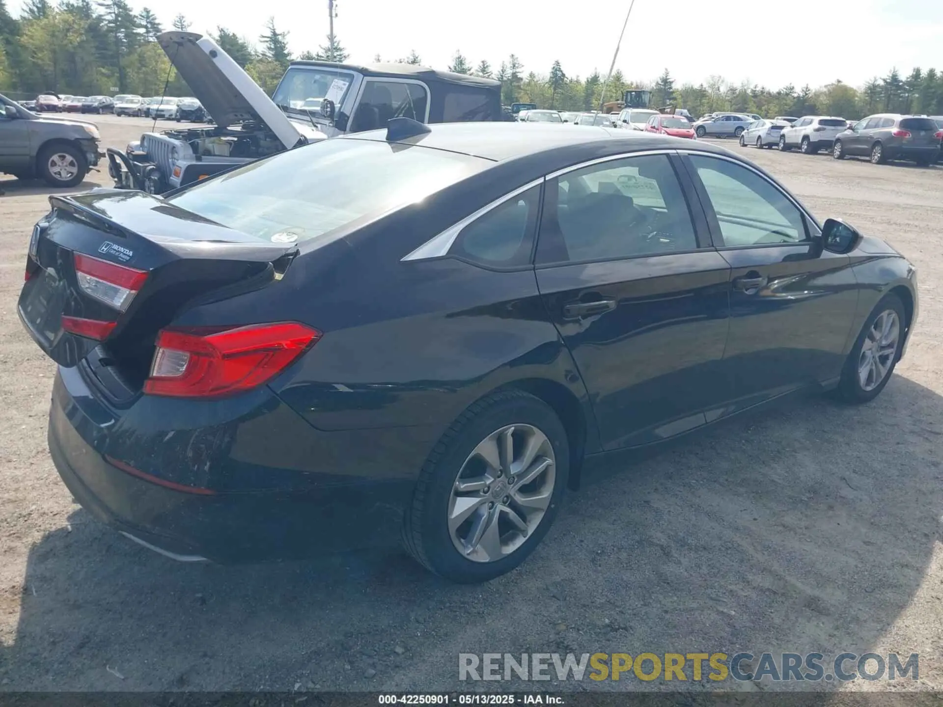 4 fotografías del automóvil dañado 1HGCV1F13LA063775 HONDA ACCORD 2020