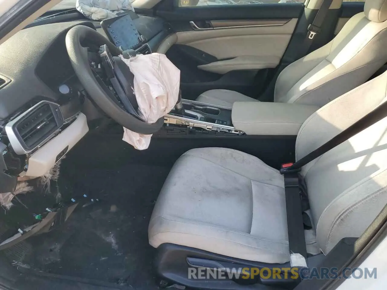 7 fotografías del automóvil dañado 1HGCV1F13LA139835 HONDA ACCORD 2020