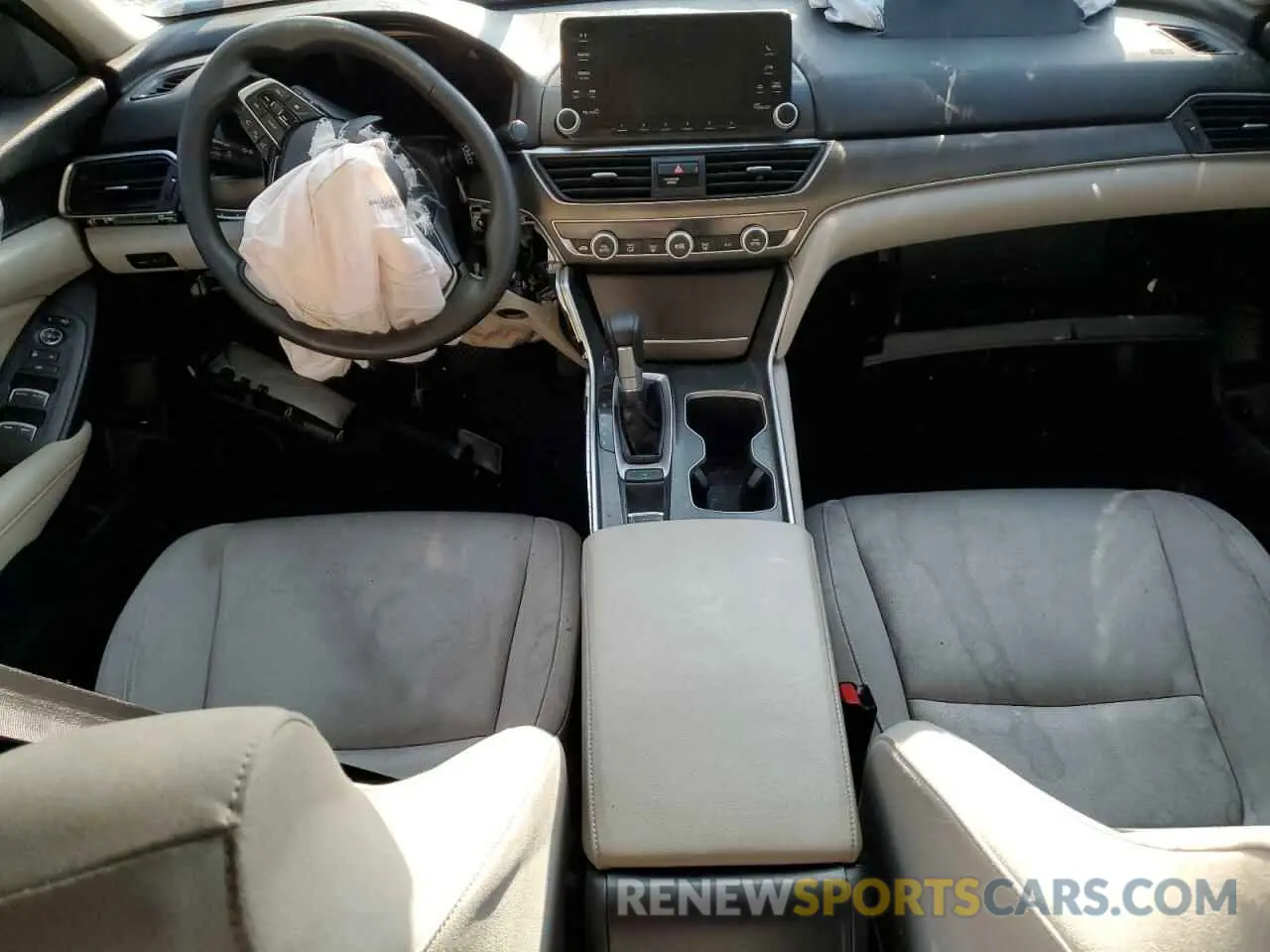 8 fotografías del automóvil dañado 1HGCV1F13LA139835 HONDA ACCORD 2020