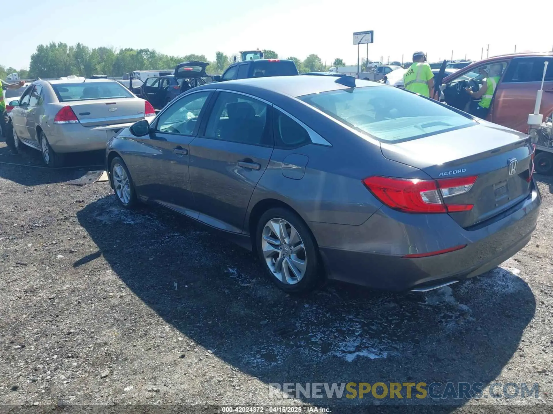 3 fotografías del automóvil dañado 1HGCV1F14LA081881 HONDA ACCORD 2020