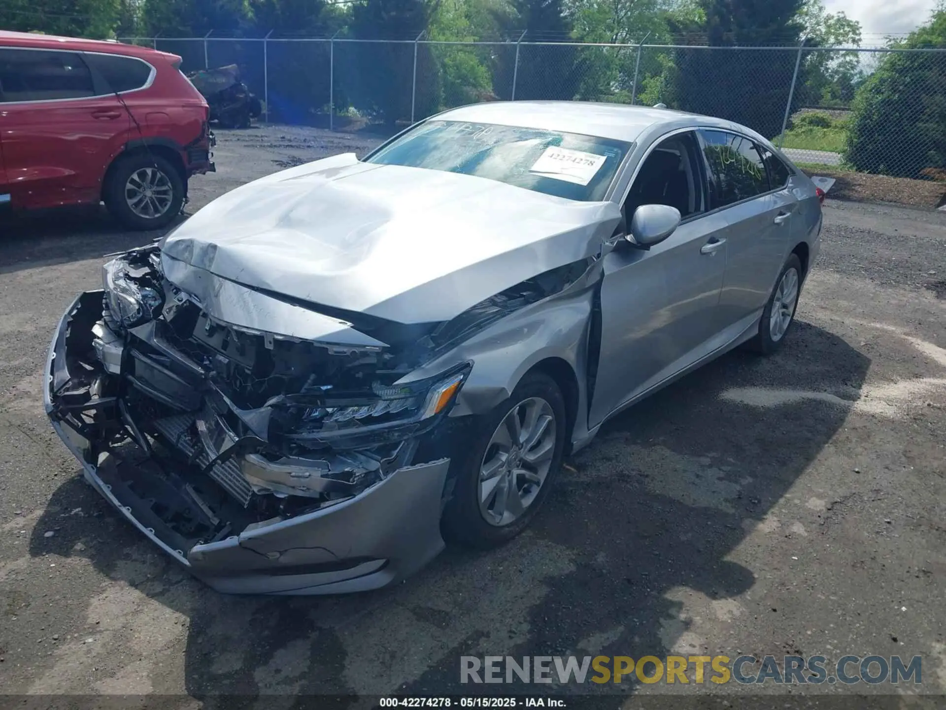 2 fotografías del automóvil dañado 1HGCV1F14LA102969 HONDA ACCORD 2020