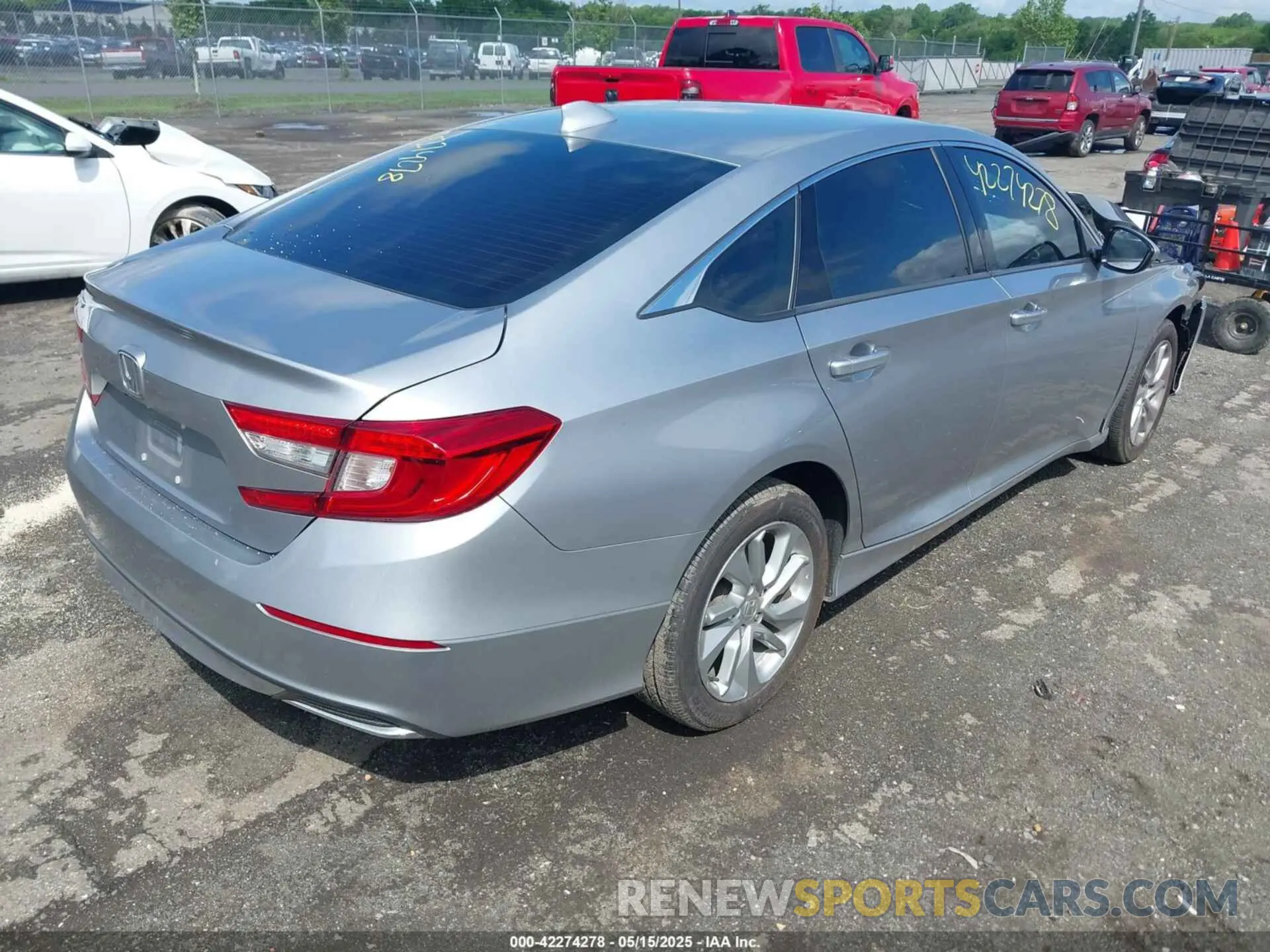 4 fotografías del automóvil dañado 1HGCV1F14LA102969 HONDA ACCORD 2020