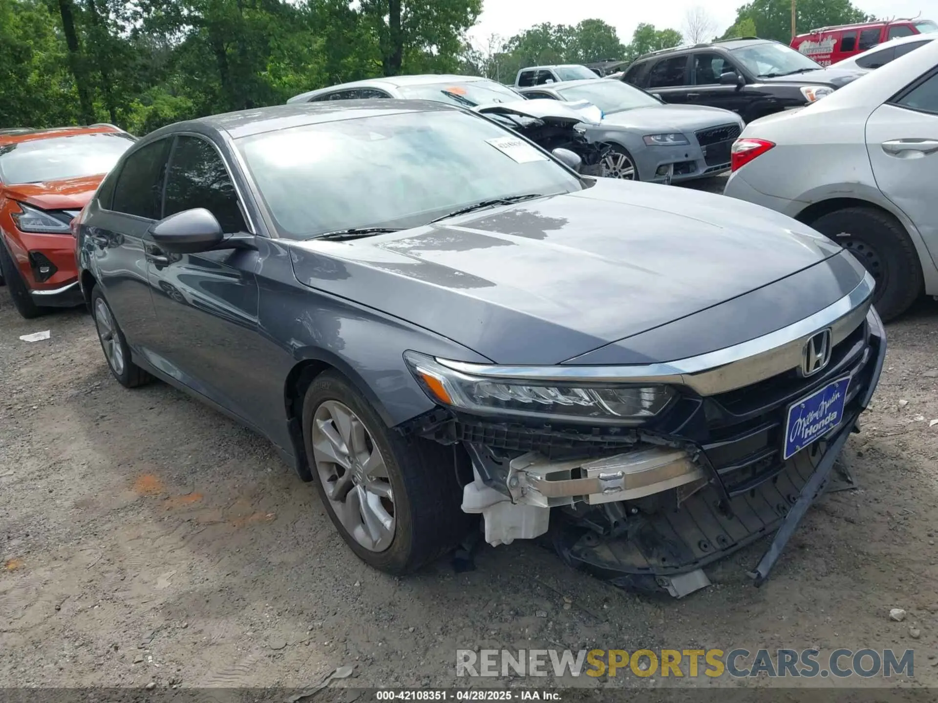 1 fotografías del automóvil dañado 1HGCV1F15LA046511 HONDA ACCORD 2020