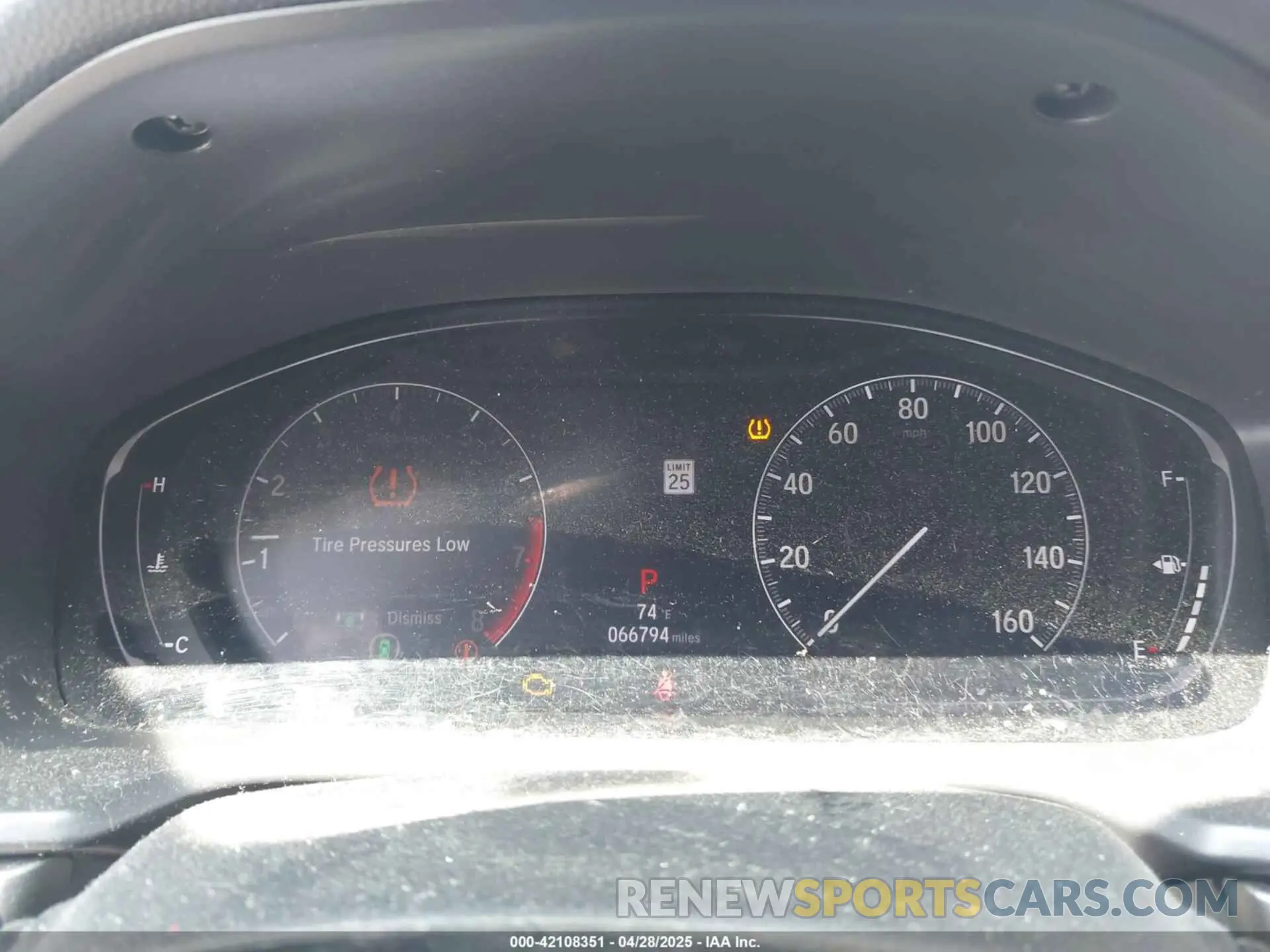 7 fotografías del automóvil dañado 1HGCV1F15LA046511 HONDA ACCORD 2020