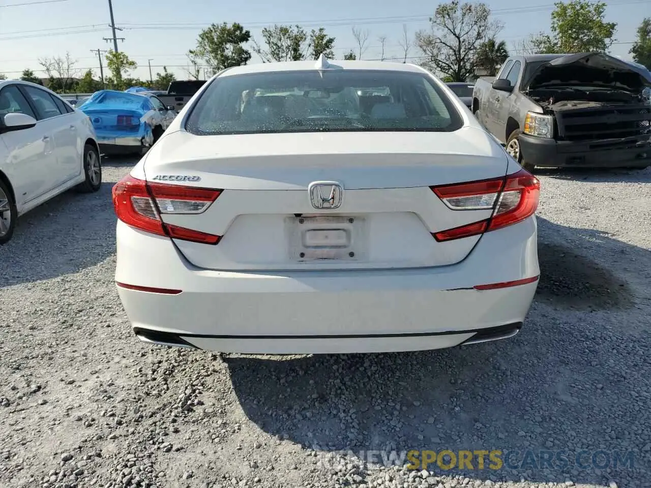 6 fotografías del automóvil dañado 1HGCV1F15LA078617 HONDA ACCORD 2020