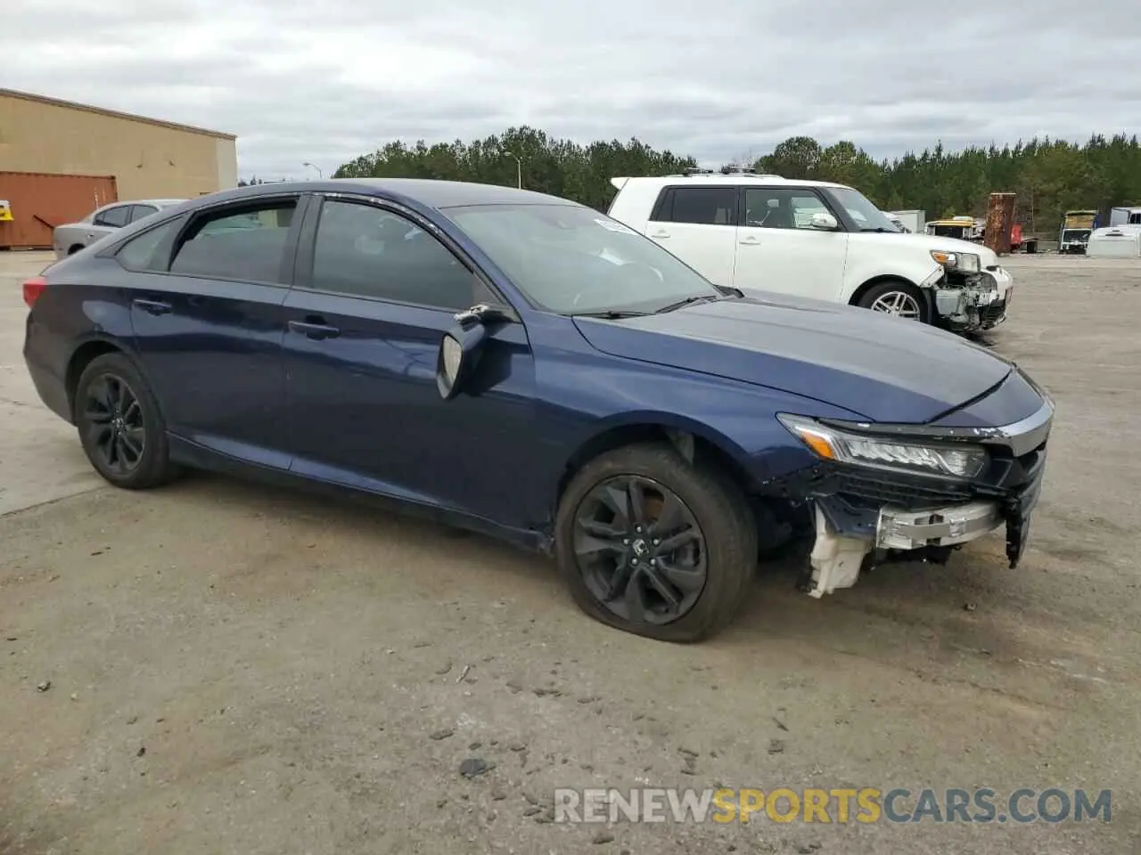 4 fotografías del automóvil dañado 1HGCV1F16LA043472 HONDA ACCORD 2020