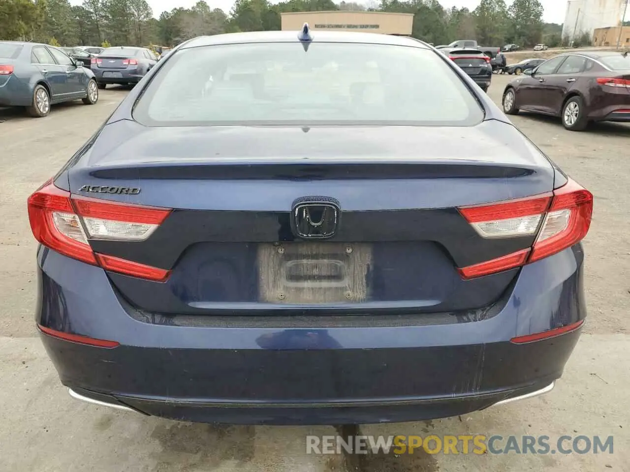 6 fotografías del automóvil dañado 1HGCV1F16LA043472 HONDA ACCORD 2020