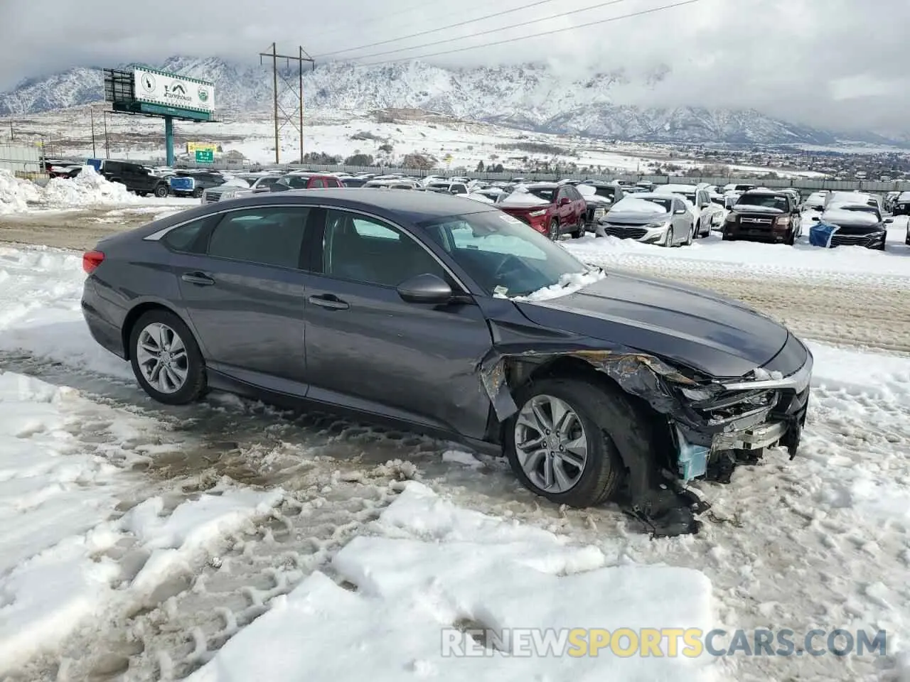 4 fotografías del automóvil dañado 1HGCV1F17LA100701 HONDA ACCORD 2020