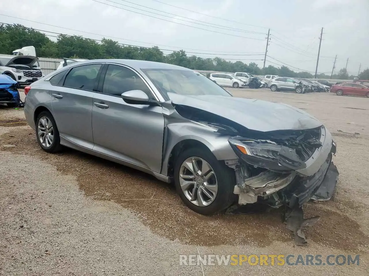 4 fotografías del automóvil dañado 1HGCV1F17LA131799 HONDA ACCORD 2020