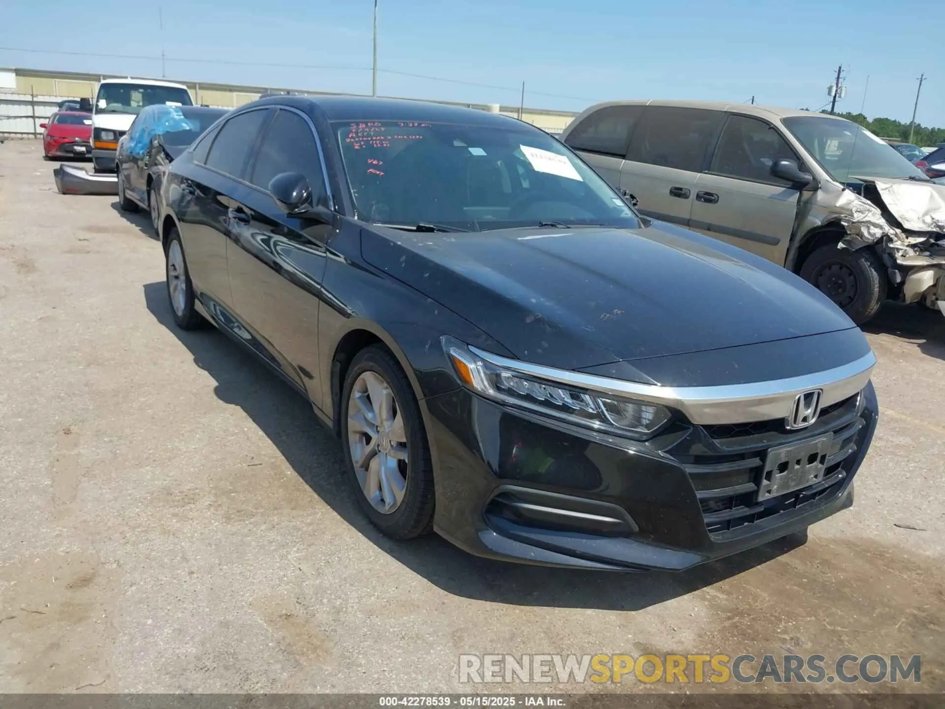 1 fotografías del automóvil dañado 1HGCV1F17LA141118 HONDA ACCORD 2020