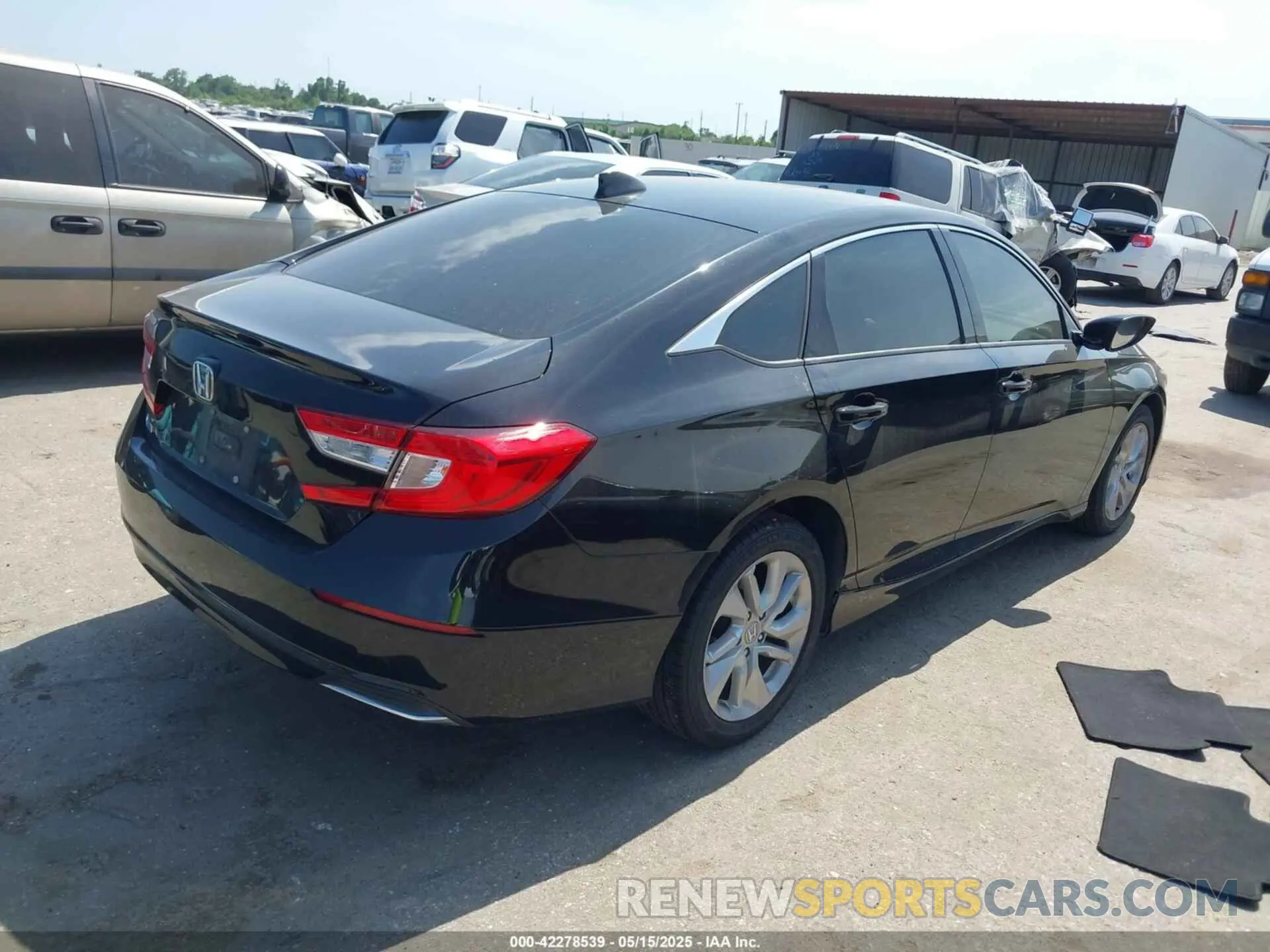4 fotografías del automóvil dañado 1HGCV1F17LA141118 HONDA ACCORD 2020