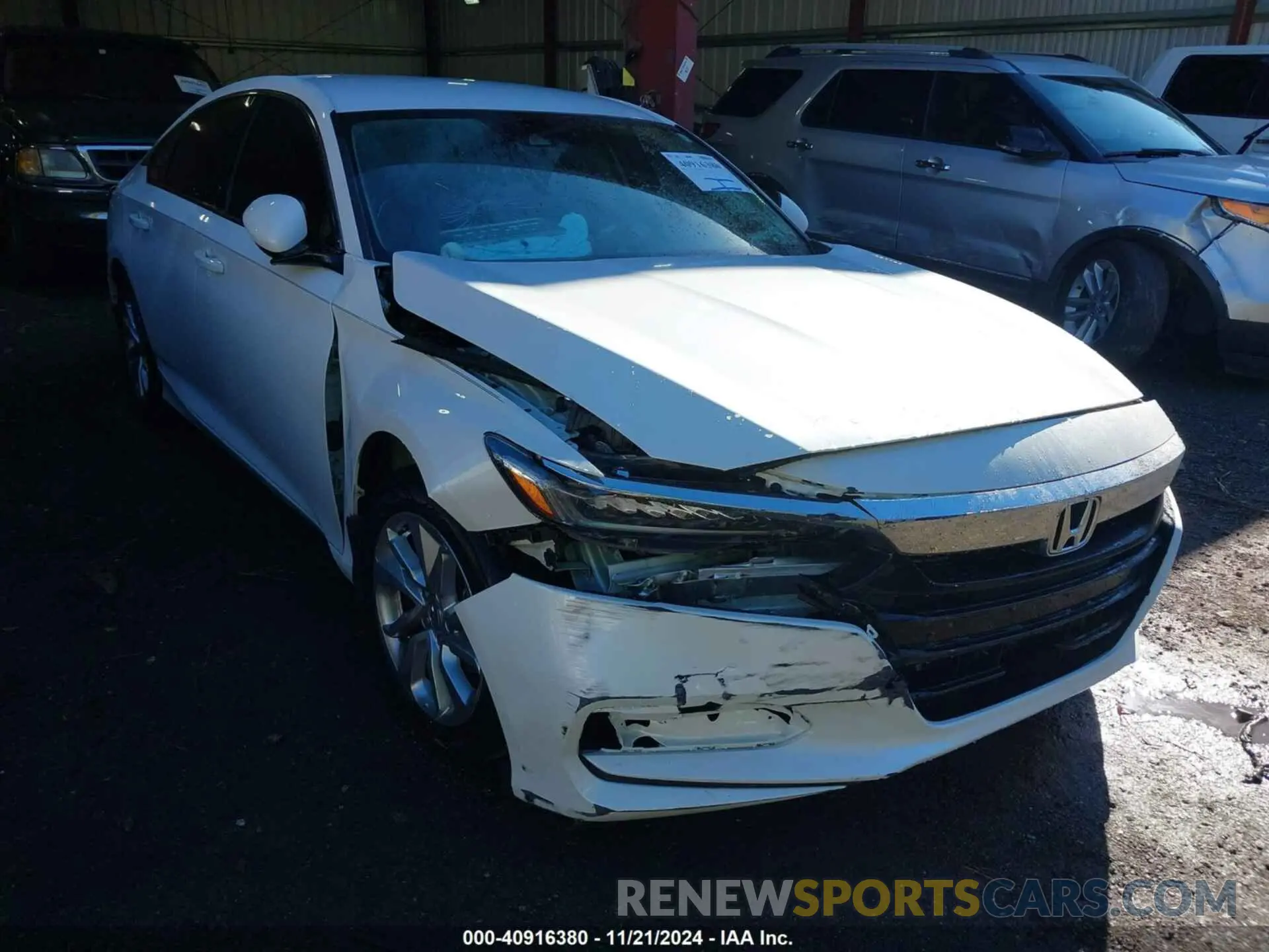 6 fotografías del automóvil dañado 1HGCV1F17LA152474 HONDA ACCORD 2020