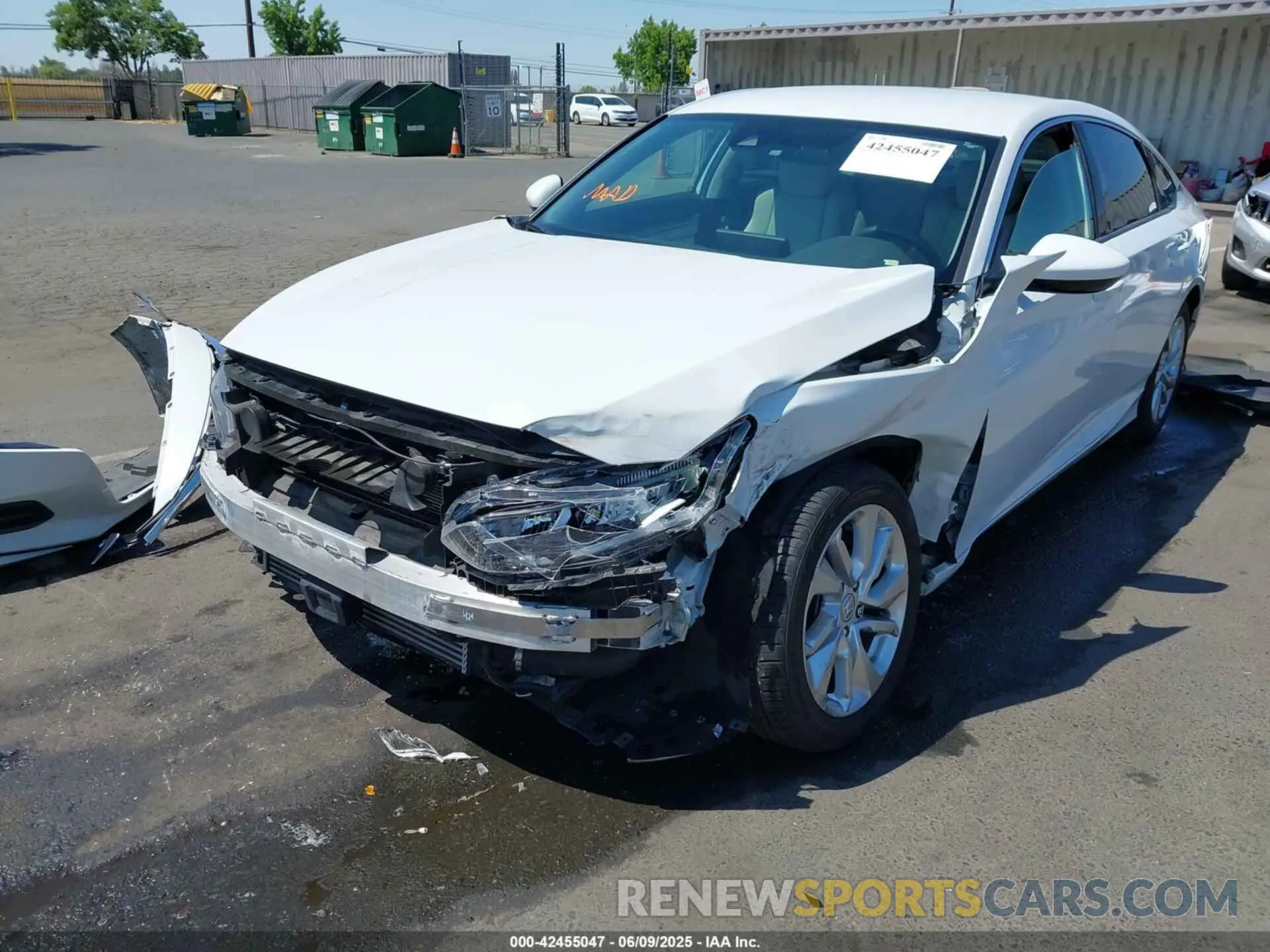 6 fotografías del automóvil dañado 1HGCV1F18LA017052 HONDA ACCORD 2020