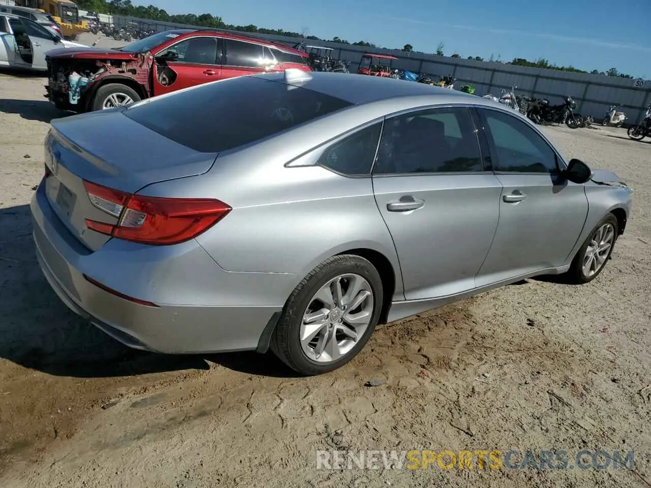 3 fotografías del automóvil dañado 1HGCV1F18LA060452 HONDA ACCORD 2020