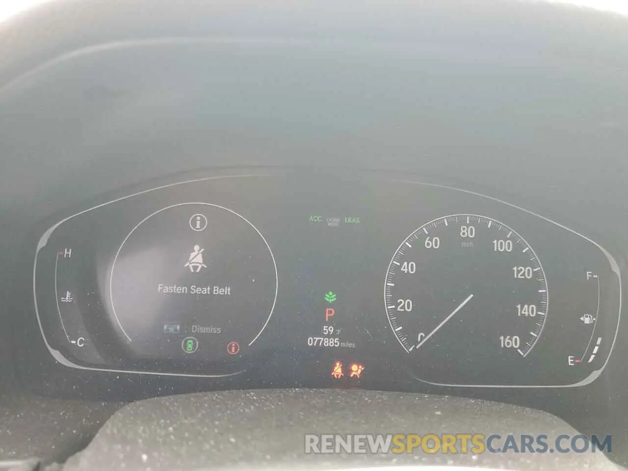 9 fotografías del automóvil dañado 1HGCV1F18LA130483 HONDA ACCORD 2020