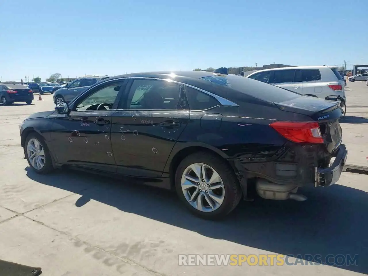 2 fotografías del automóvil dañado 1HGCV1F18LA157442 HONDA ACCORD 2020