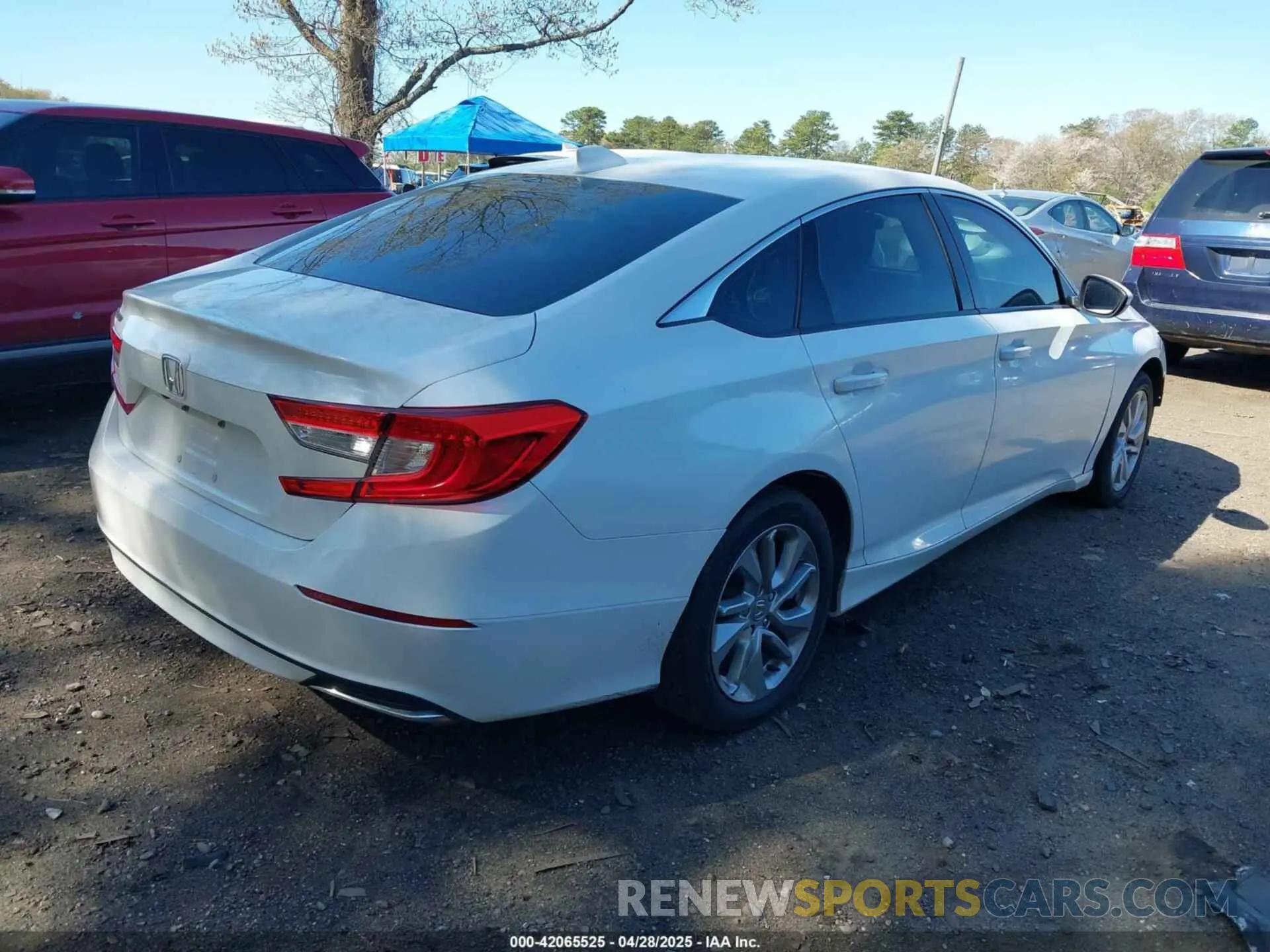 4 fotografías del automóvil dañado 1HGCV1F19LA039593 HONDA ACCORD 2020