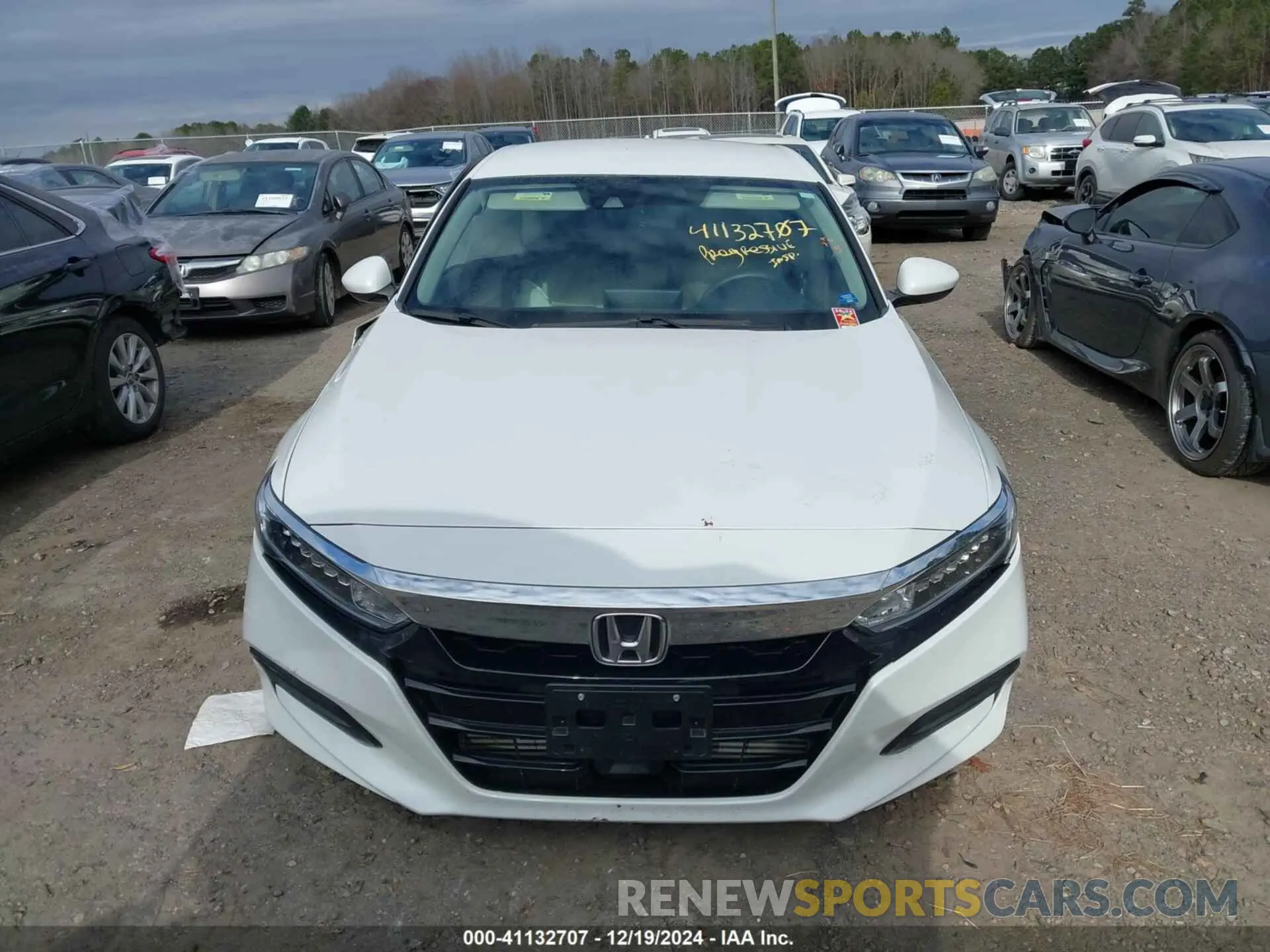 11 fotografías del automóvil dañado 1HGCV1F19LA045166 HONDA ACCORD 2020