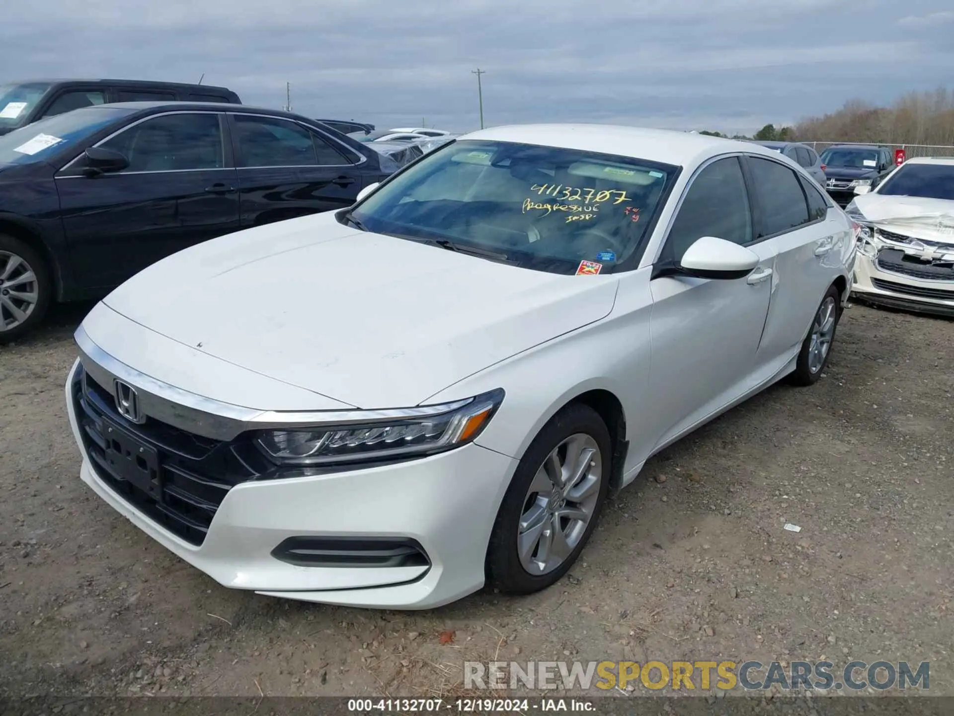 2 fotografías del automóvil dañado 1HGCV1F19LA045166 HONDA ACCORD 2020