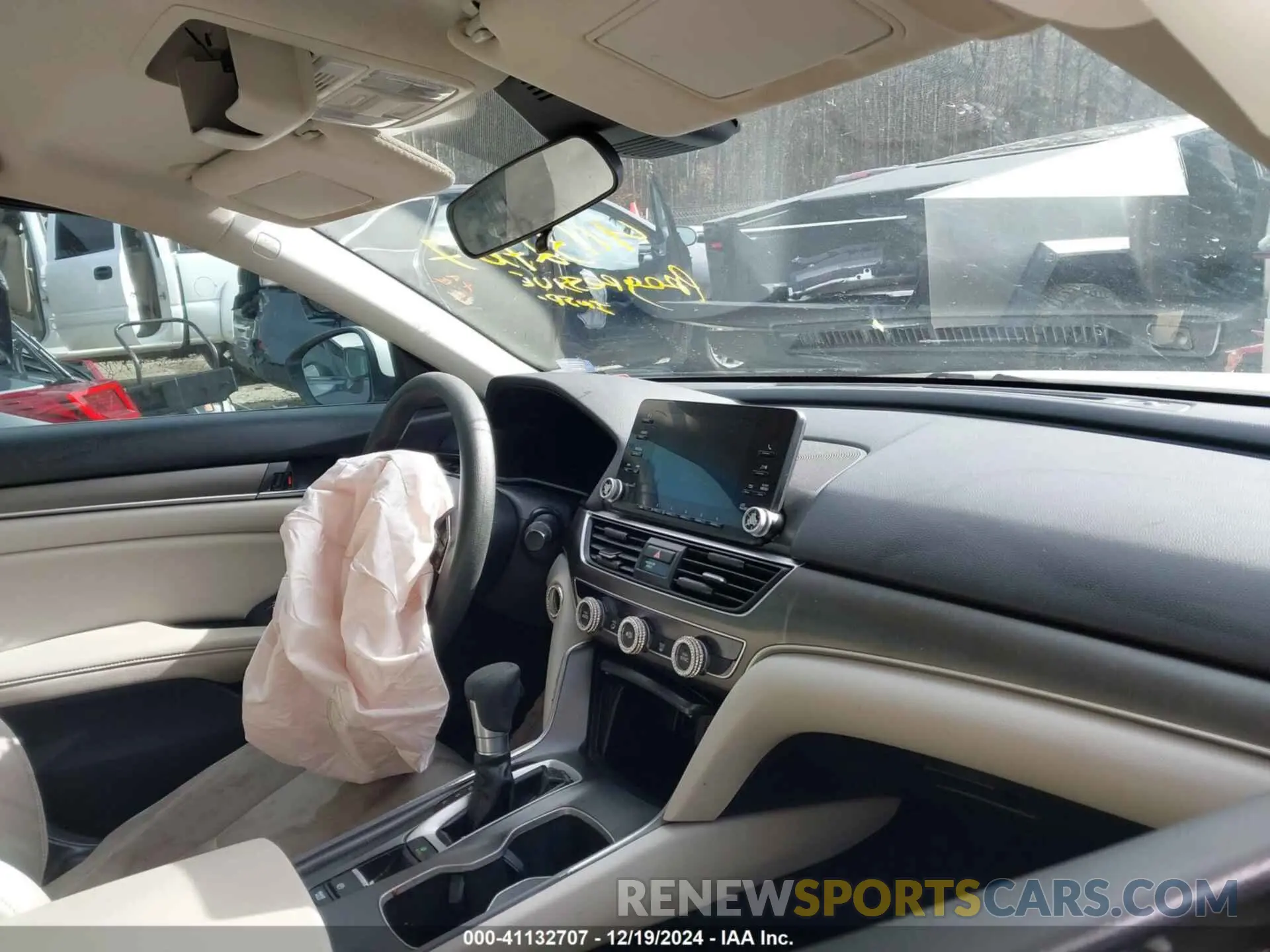 5 fotografías del automóvil dañado 1HGCV1F19LA045166 HONDA ACCORD 2020