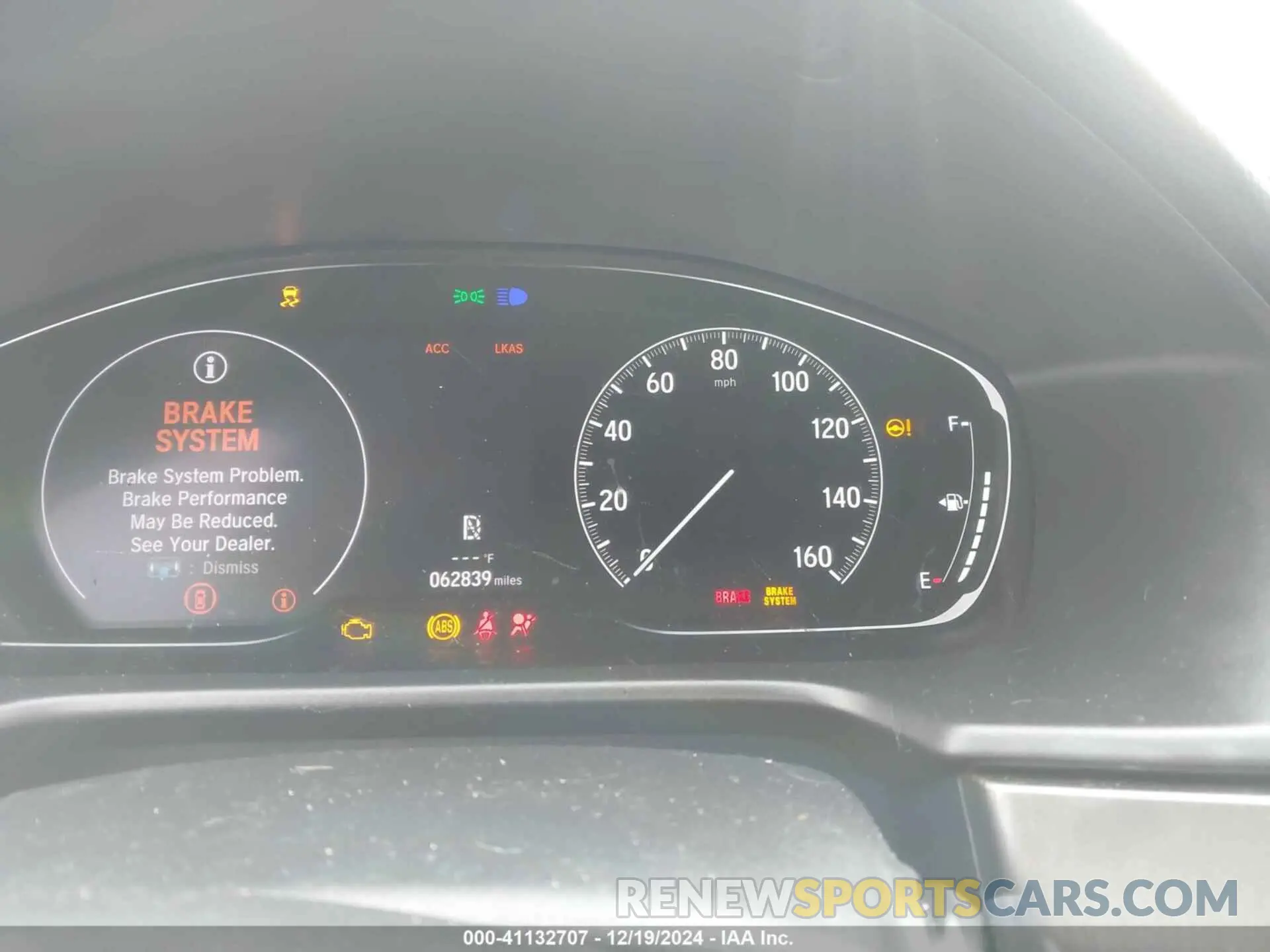 7 fotografías del automóvil dañado 1HGCV1F19LA045166 HONDA ACCORD 2020