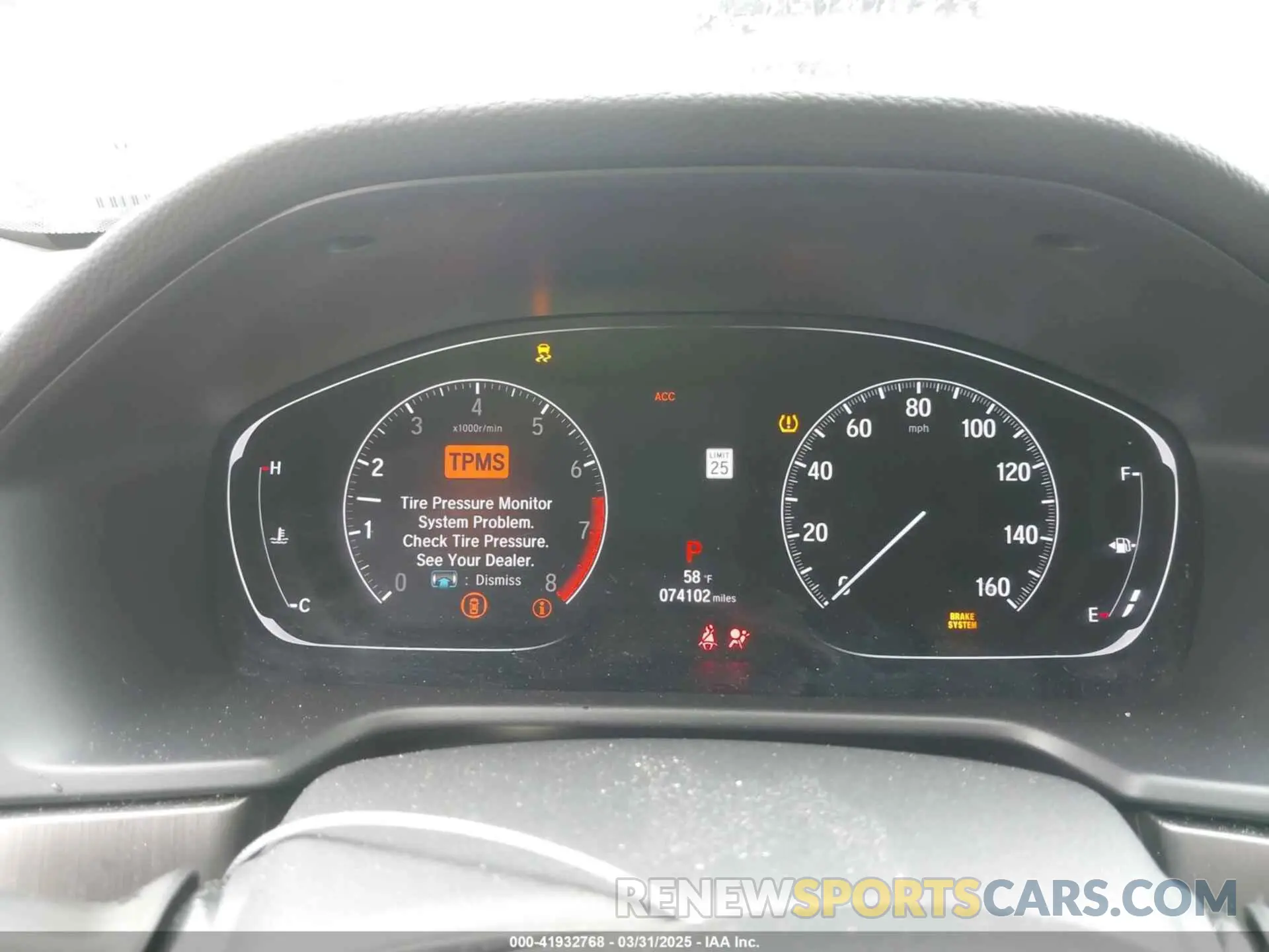 7 fotografías del automóvil dañado 1HGCV1F19LA069953 HONDA ACCORD 2020