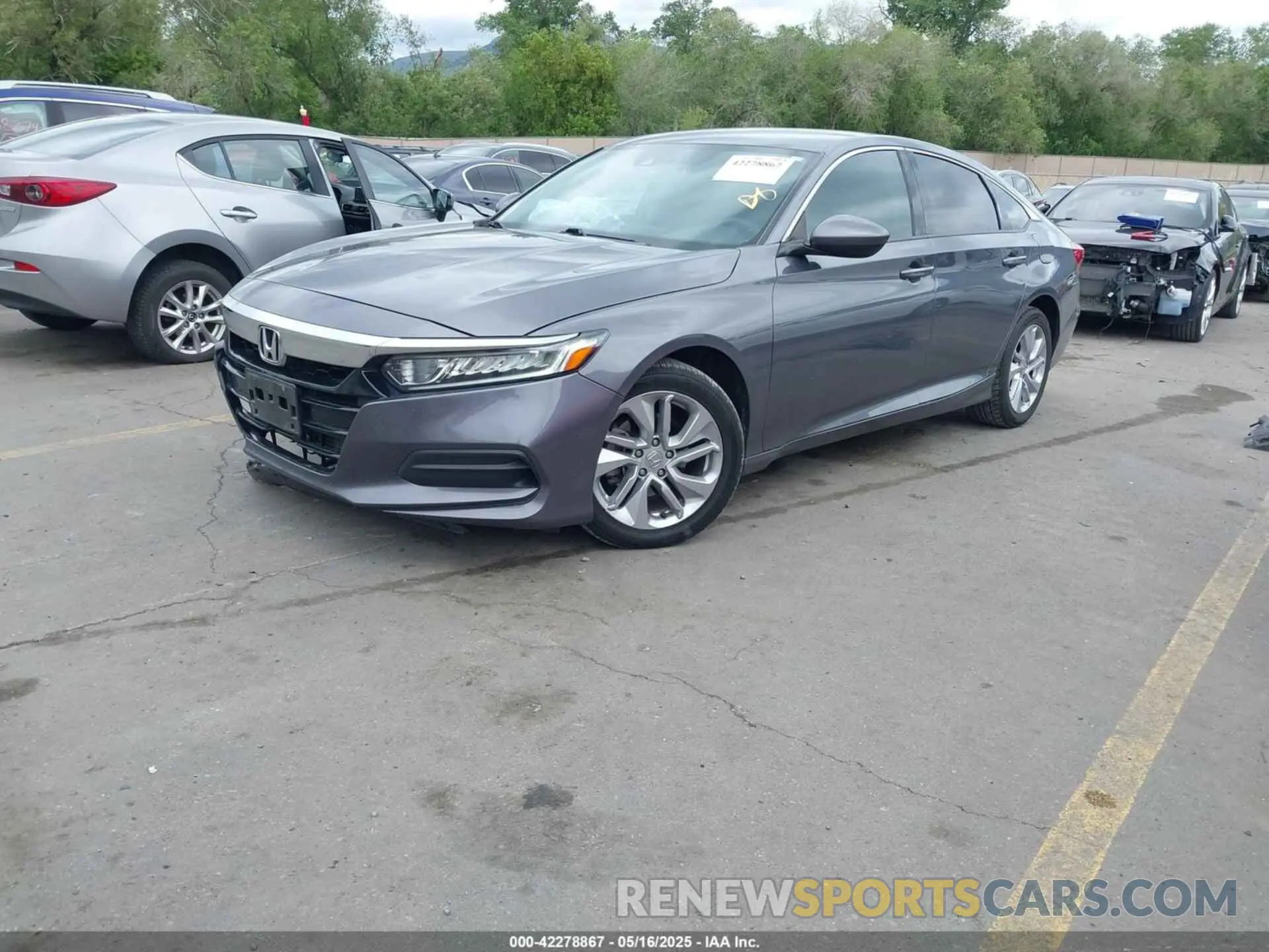 2 fotografías del automóvil dañado 1HGCV1F19LA082766 HONDA ACCORD 2020