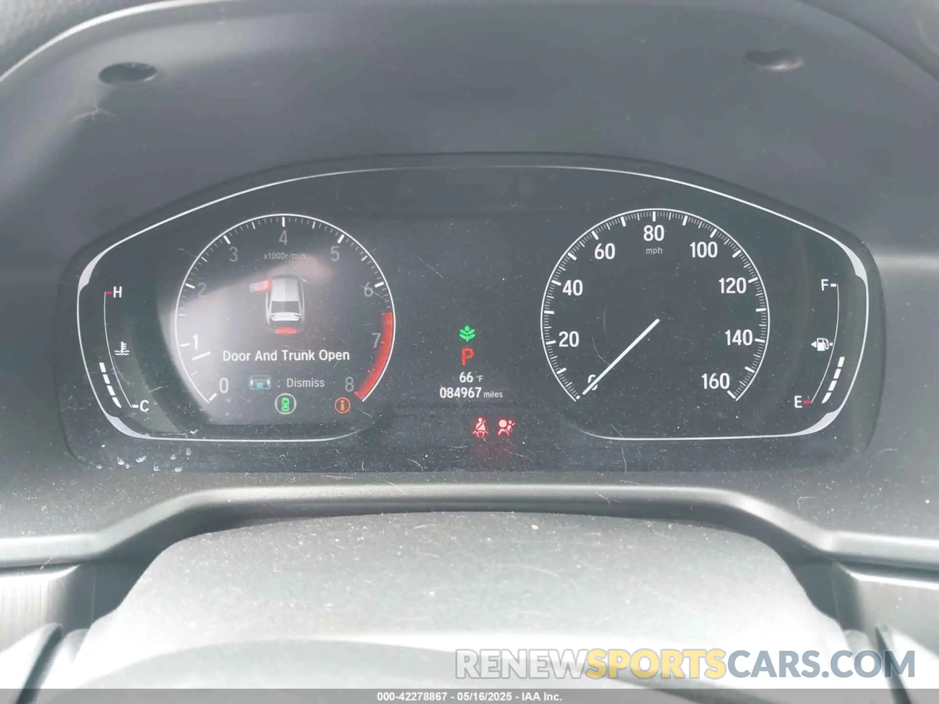 7 fotografías del automóvil dañado 1HGCV1F19LA082766 HONDA ACCORD 2020