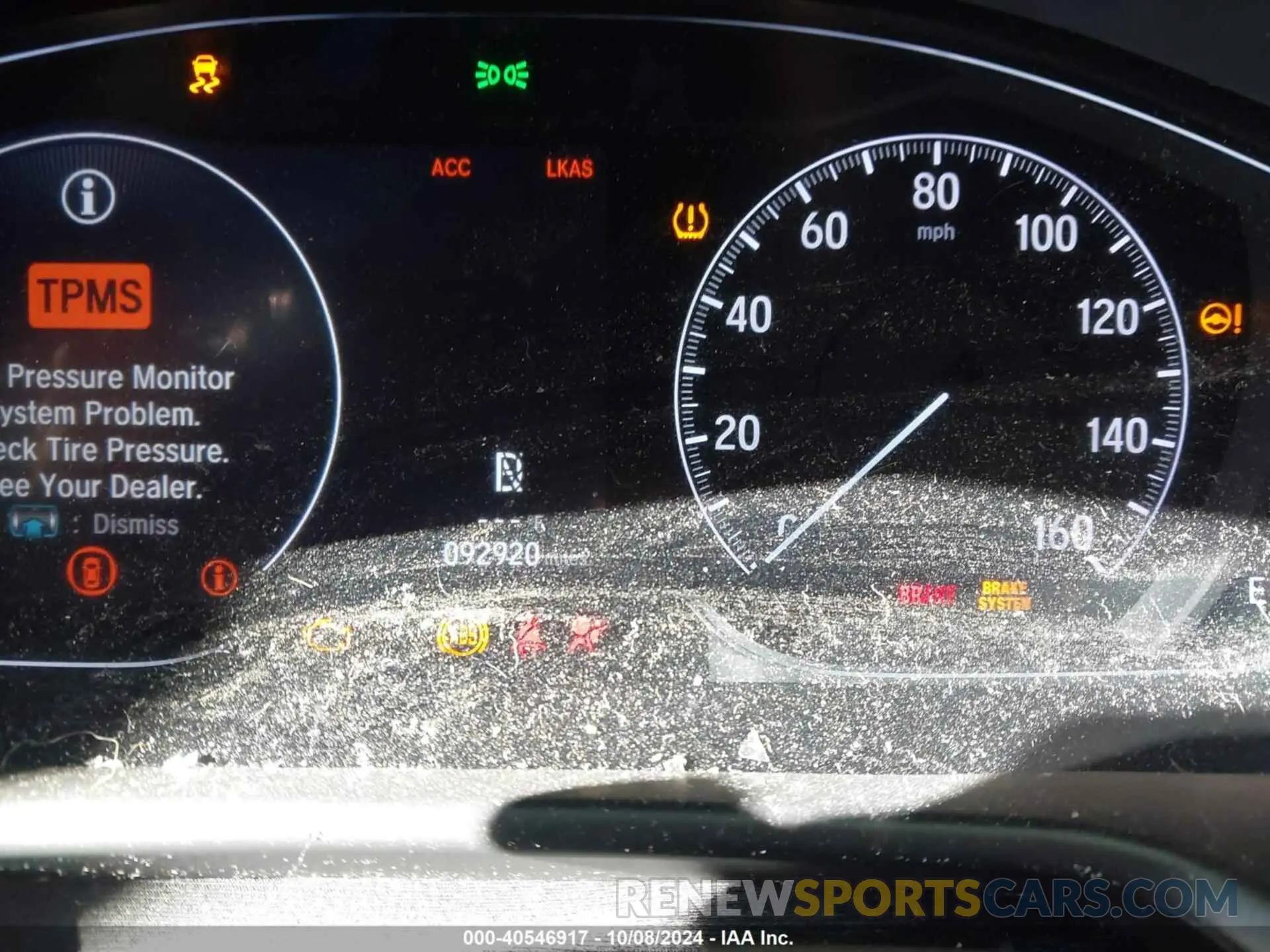 7 fotografías del automóvil dañado 1HGCV1F19LA090432 HONDA ACCORD 2020