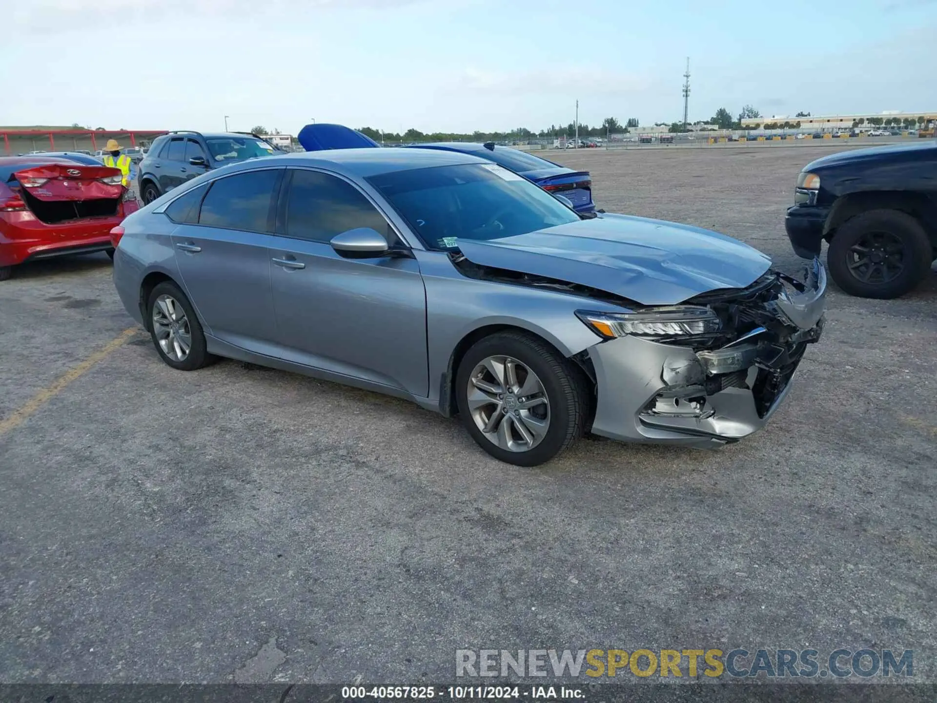 1 fotografías del automóvil dañado 1HGCV1F19LA106967 HONDA ACCORD 2020