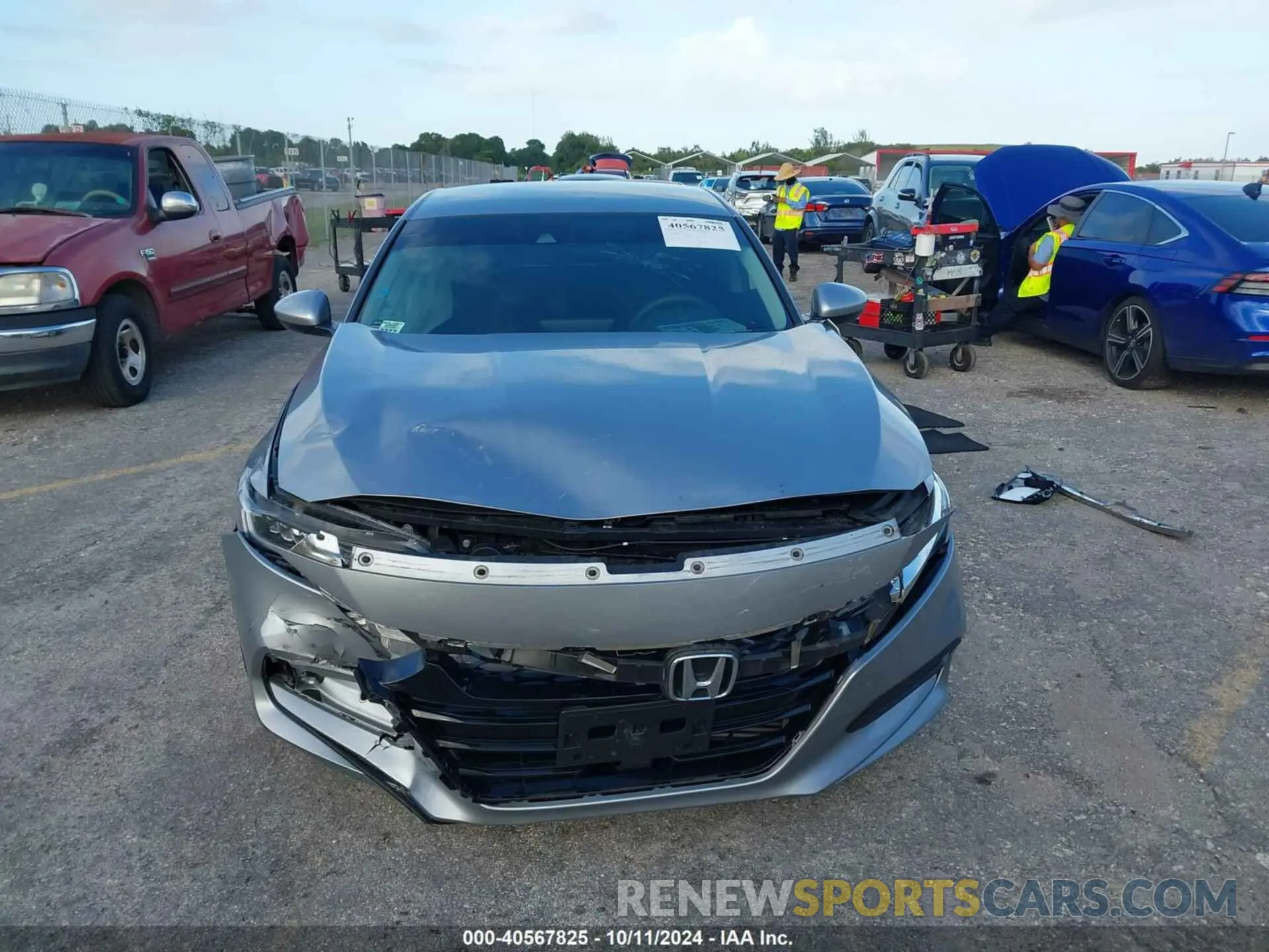 13 fotografías del automóvil dañado 1HGCV1F19LA106967 HONDA ACCORD 2020
