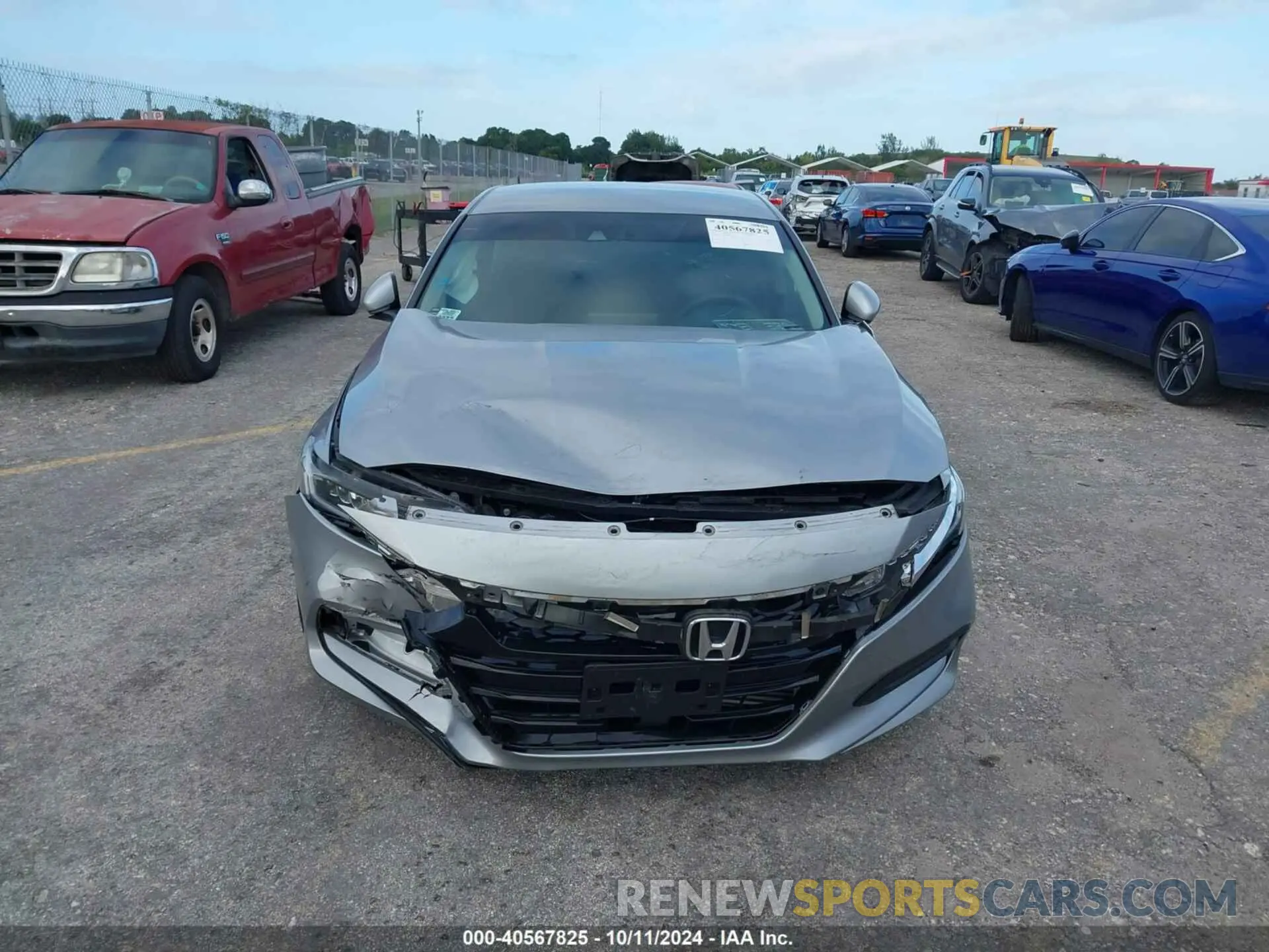 6 fotografías del automóvil dañado 1HGCV1F19LA106967 HONDA ACCORD 2020