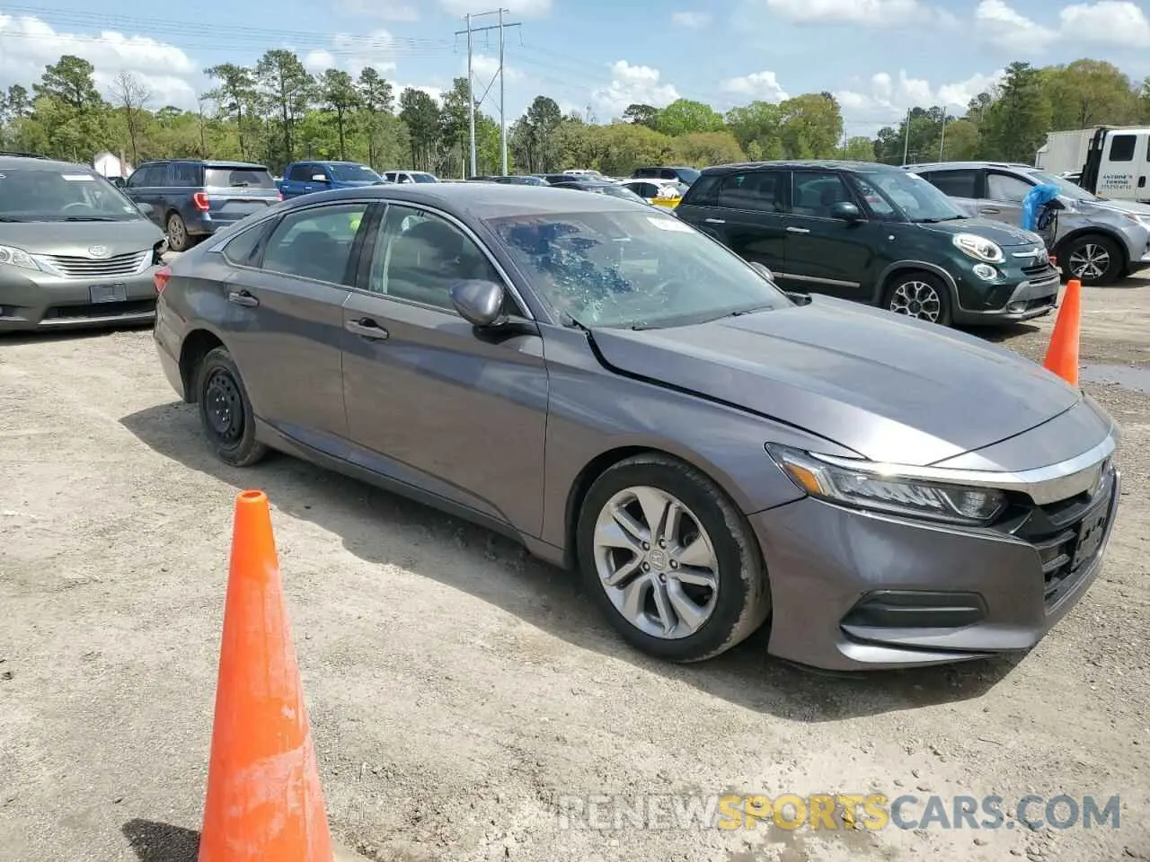 4 fotografías del automóvil dañado 1HGCV1F1XLA020485 HONDA ACCORD 2020