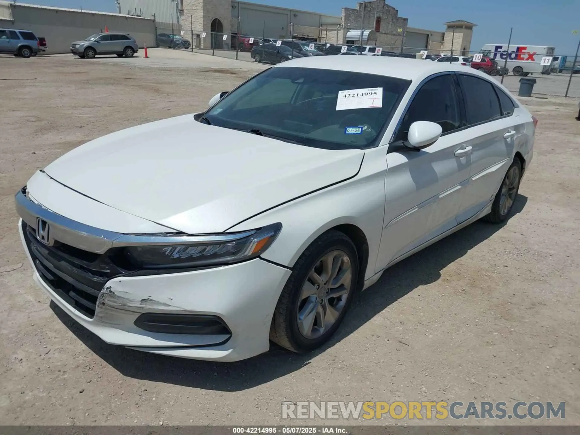 2 fotografías del automóvil dañado 1HGCV1F1XLA111482 HONDA ACCORD 2020
