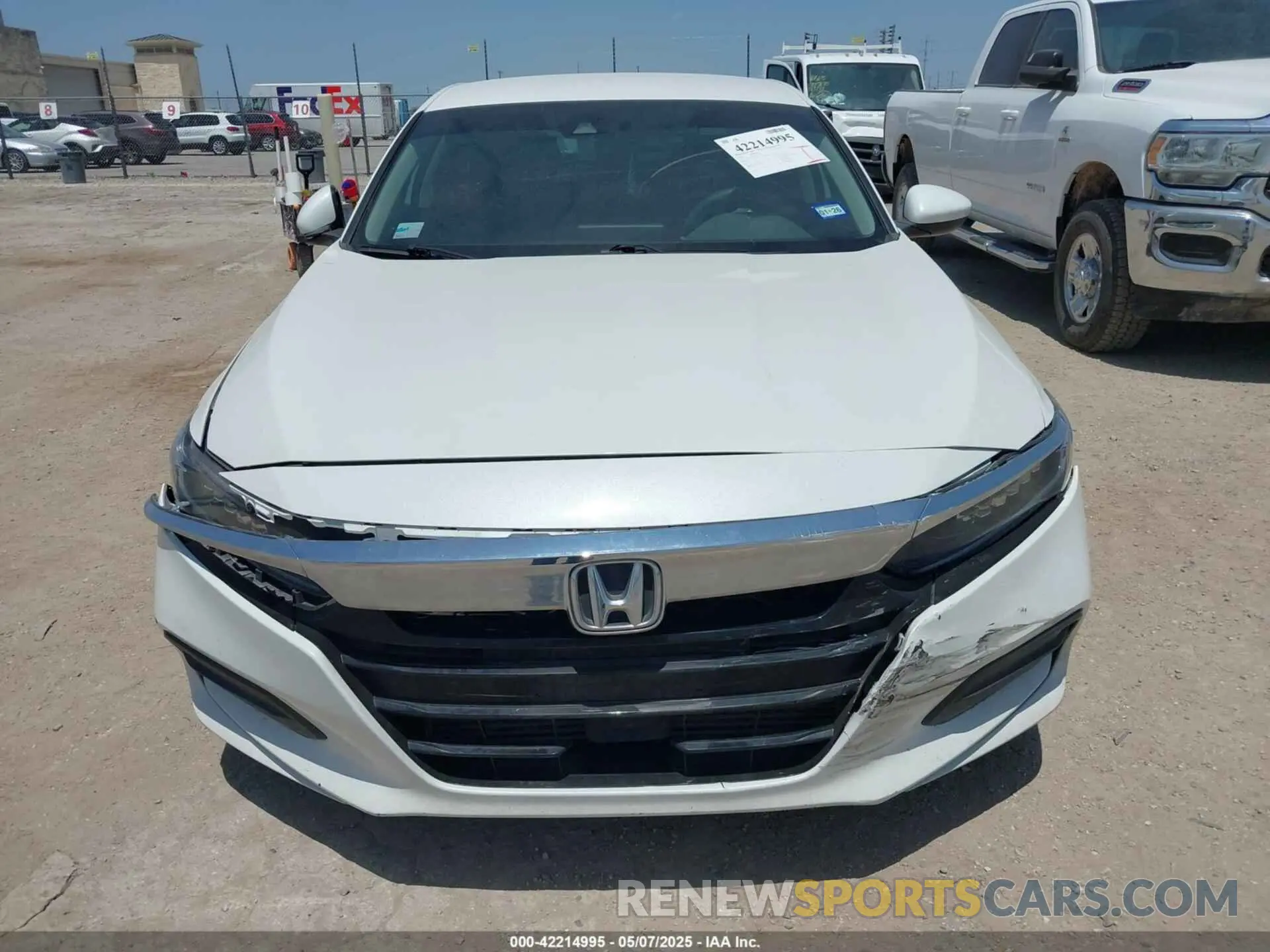 6 fotografías del automóvil dañado 1HGCV1F1XLA111482 HONDA ACCORD 2020