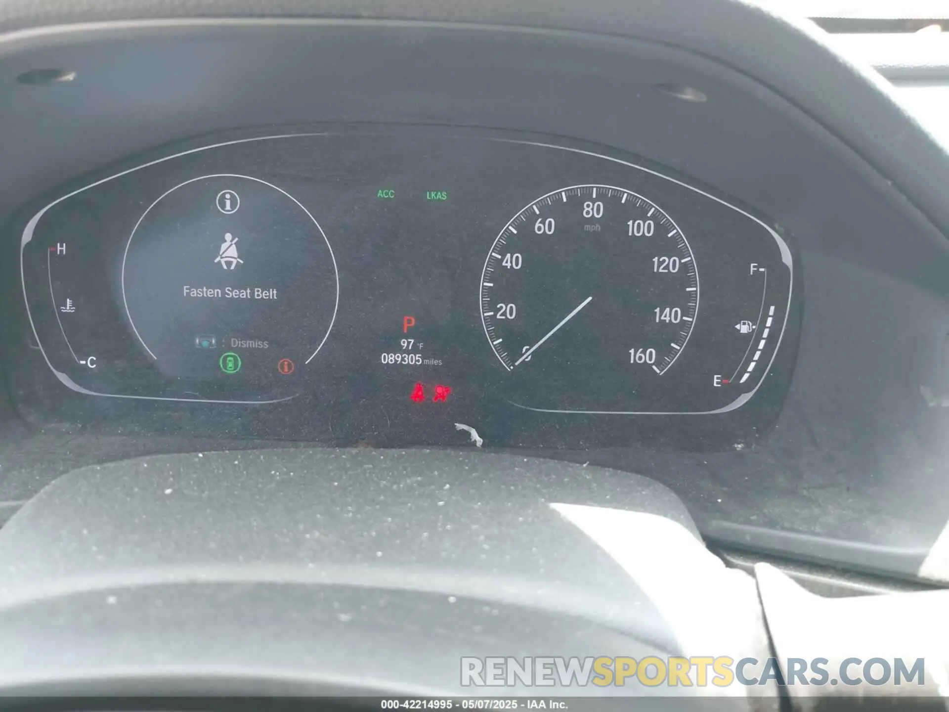 7 fotografías del automóvil dañado 1HGCV1F1XLA111482 HONDA ACCORD 2020