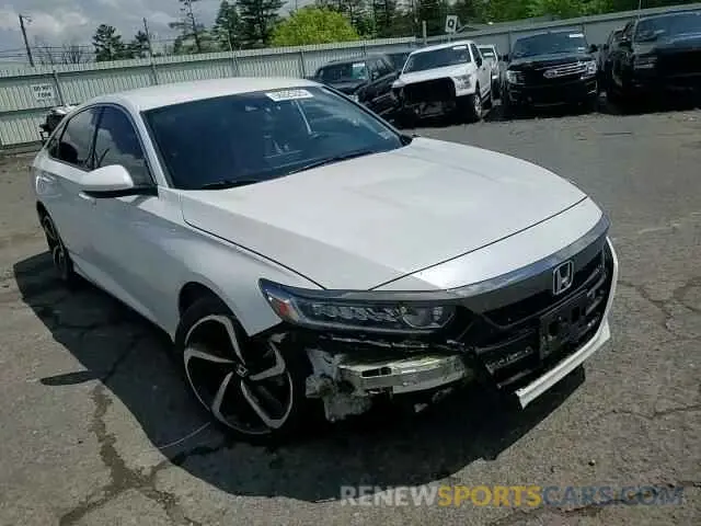 13 fotografías del automóvil dañado 1HGCV1F30LA014308 HONDA ACCORD 2020