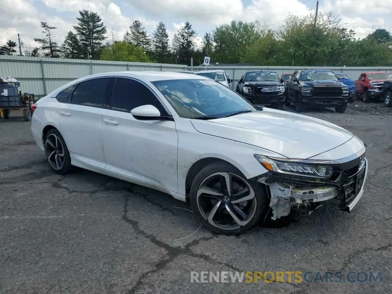 4 fotografías del automóvil dañado 1HGCV1F30LA014308 HONDA ACCORD 2020