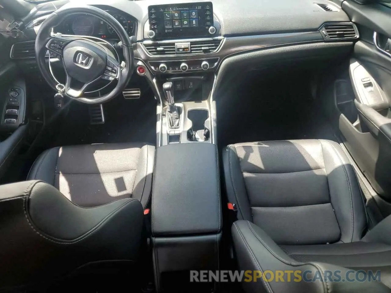 8 fotografías del automóvil dañado 1HGCV1F30LA014308 HONDA ACCORD 2020