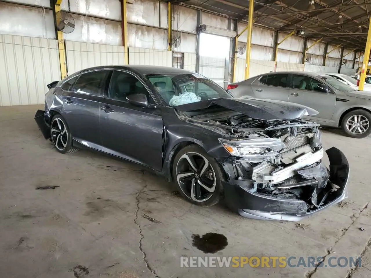 4 fotografías del automóvil dañado 1HGCV1F30LA050600 HONDA ACCORD 2020