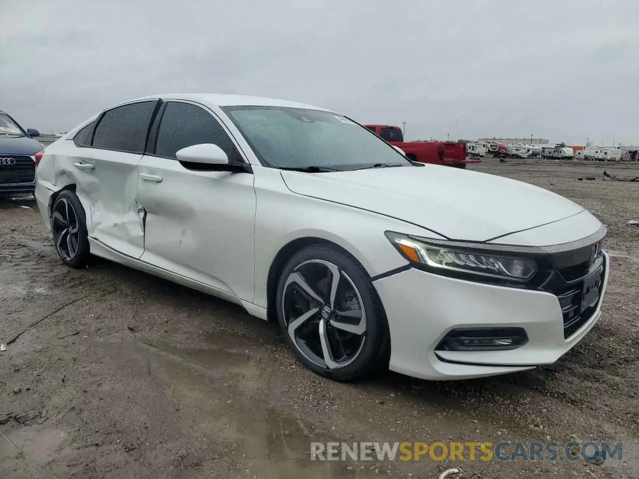 4 fotografías del automóvil dañado 1HGCV1F30LA061533 HONDA ACCORD 2020