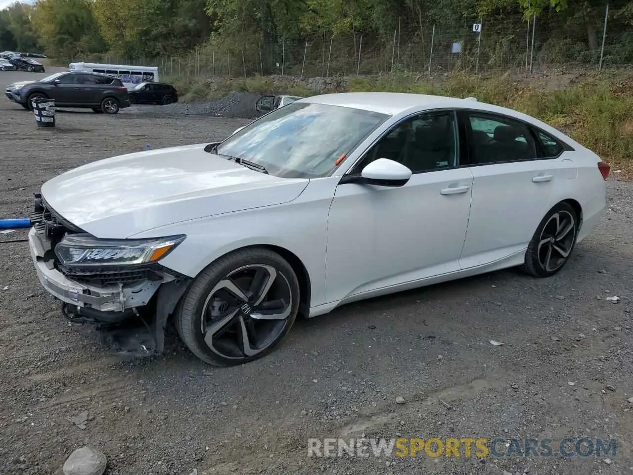 1 fotografías del automóvil dañado 1HGCV1F30LA074086 HONDA ACCORD 2020