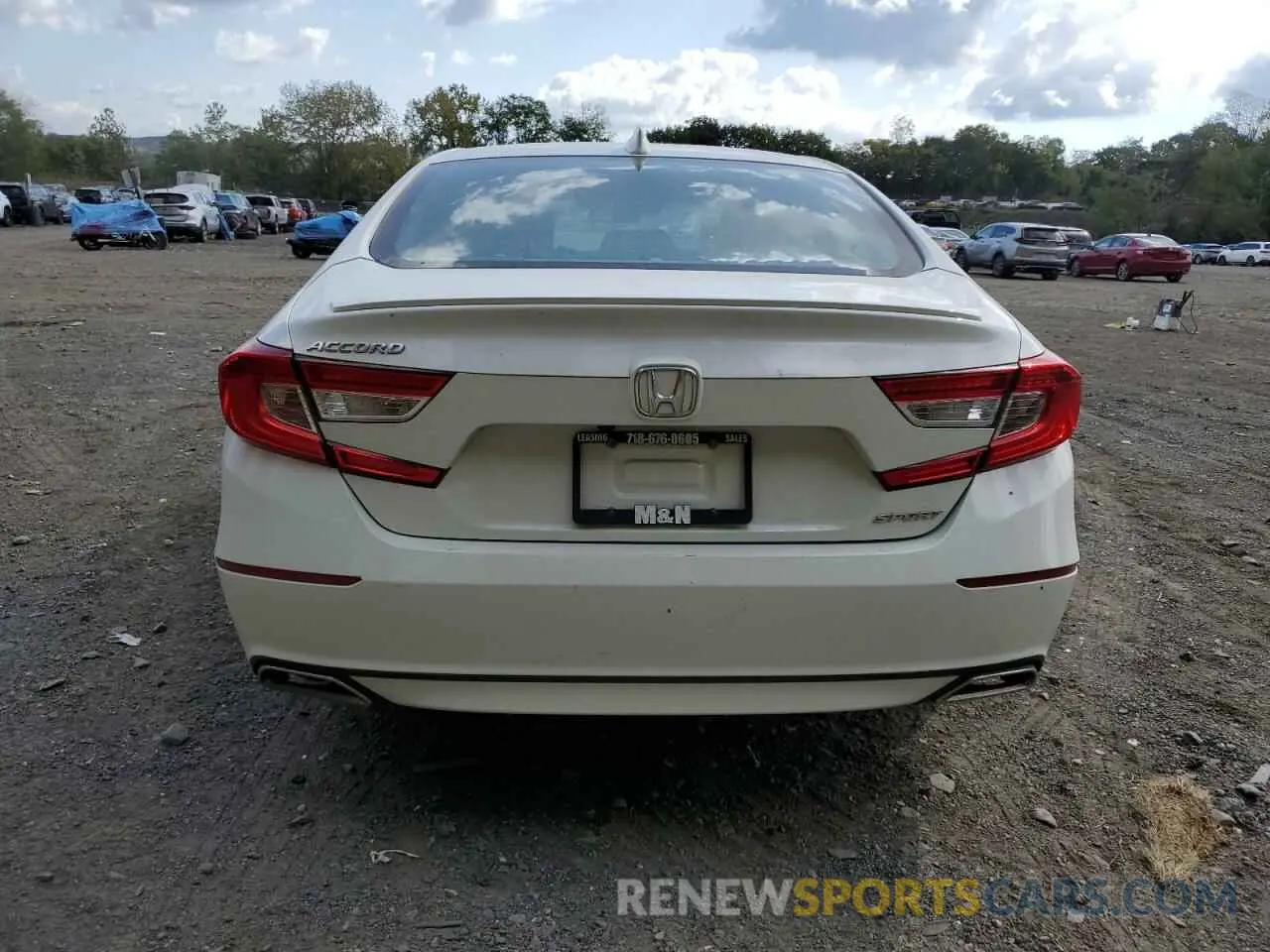 6 fotografías del automóvil dañado 1HGCV1F30LA074086 HONDA ACCORD 2020